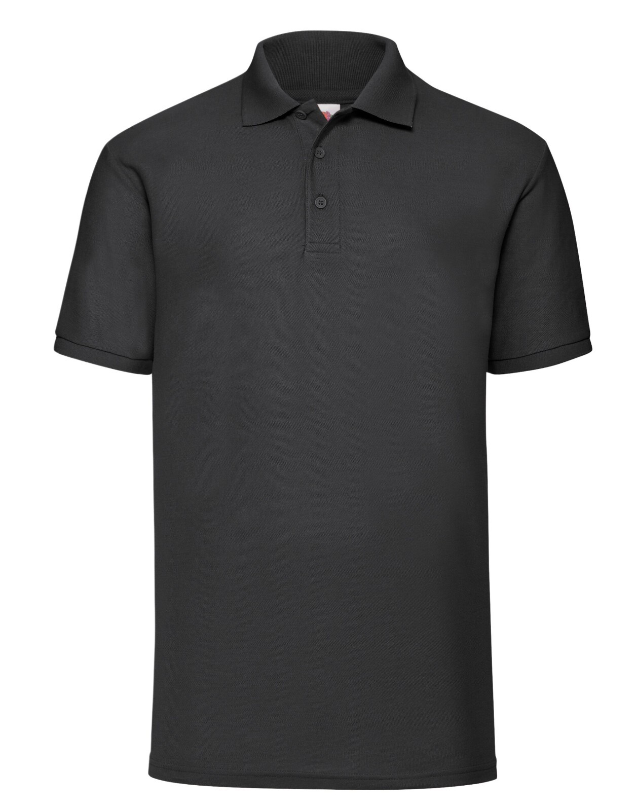 Fruit Of The Loom Mens Short Sleeve Polo T Shirt Plain Easy Care Polycotton Tops