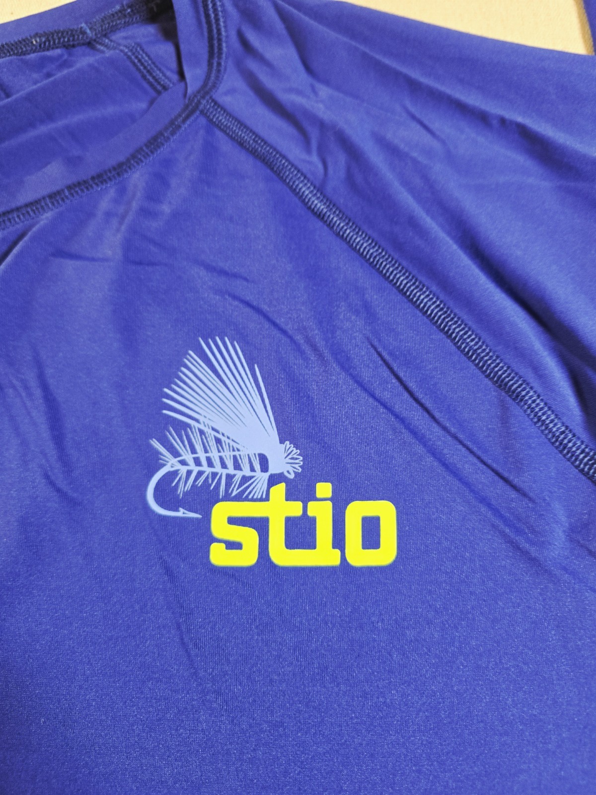Stio Hylas Crew Mens Performance Shirt UPF50 Long Sleeve Lightweight Stretch L