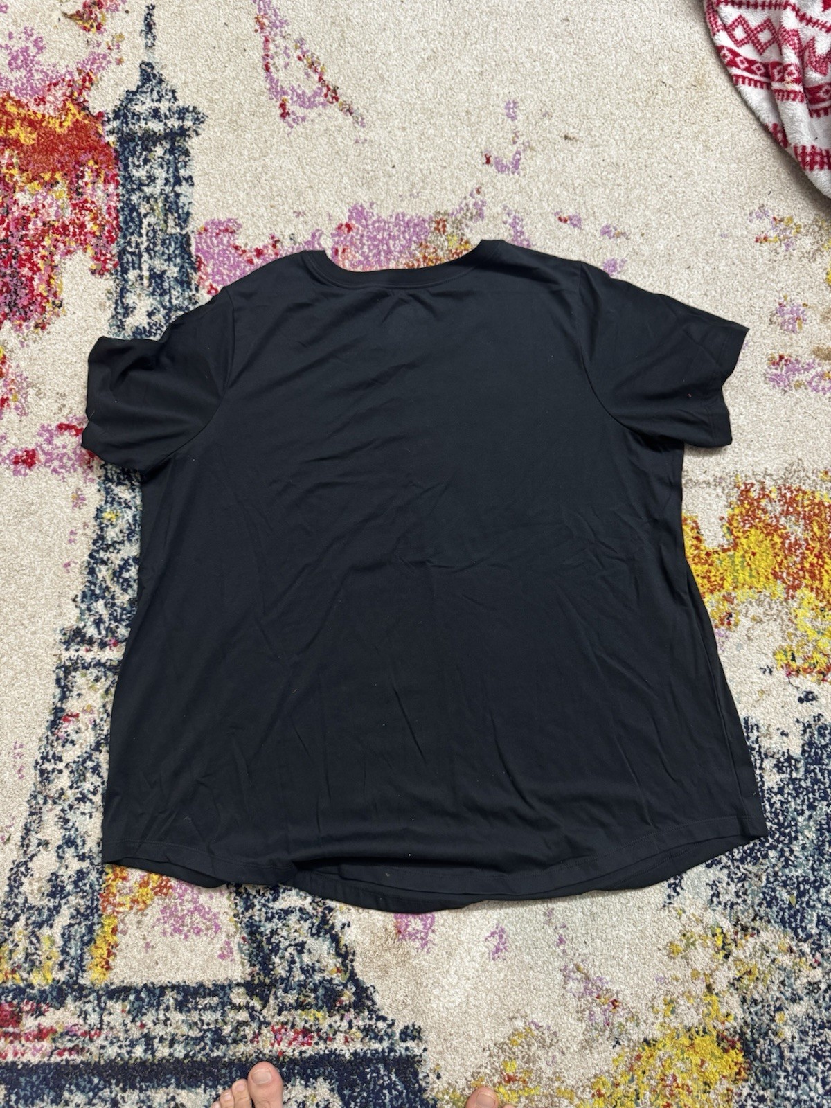Nike Icon Future T Shirt Mens L Black Short Sleeve Swoosh Logo Cotton Crewneck