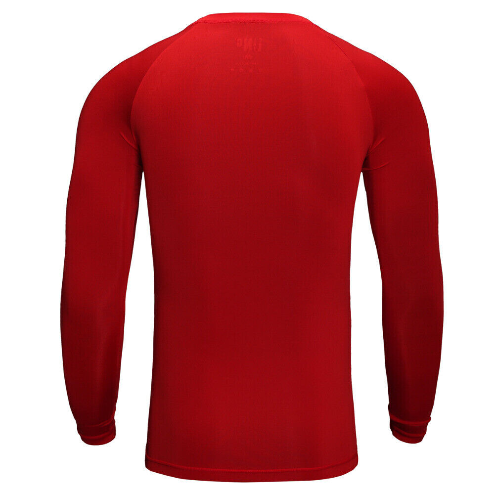 Men’s Athletic Long Sleeve Compression Shirts Dry Fit Sports Gym Shirts Workout