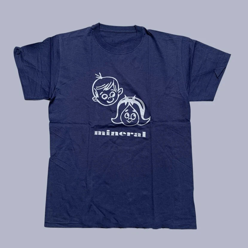 Collection Mineral Band For Fans Heavy Cotton Navy T Shirt