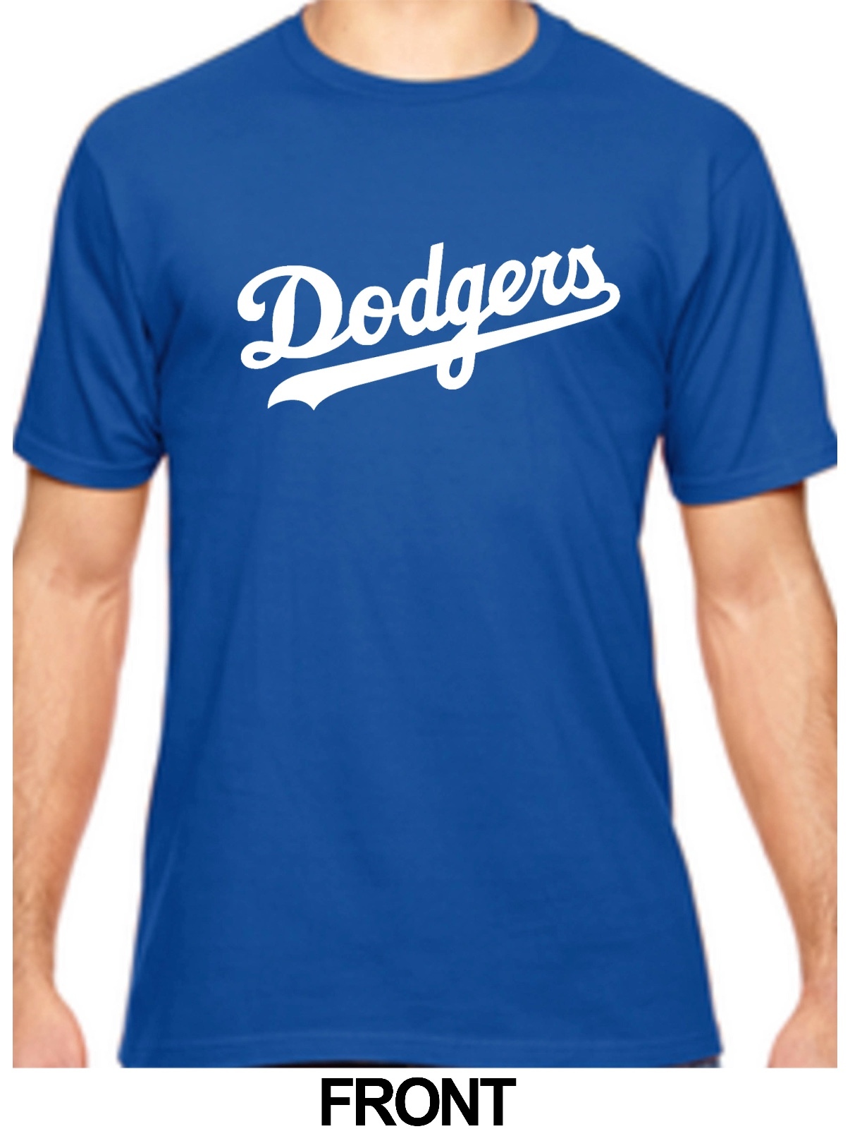 DODGERS PERSONALIZED T-SHIRT WITH YOUR NAME AND NUMBER