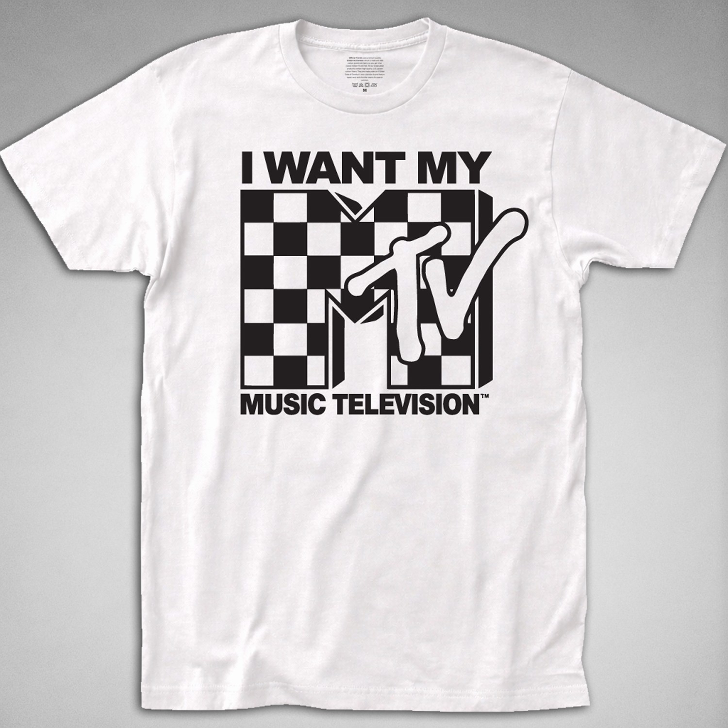 I WANT MY MTV T-Shirt music television m tv retro vintage 80s video 90s y2k 2000