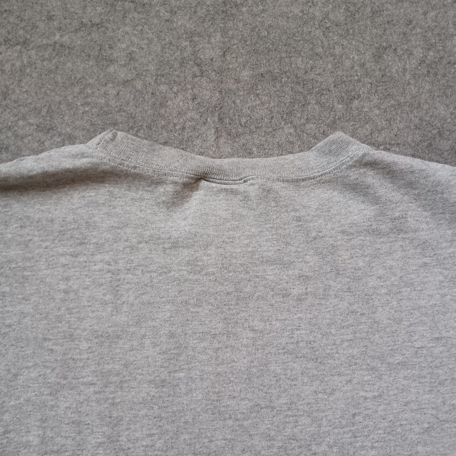 Vintage Nike Tank T Shirt Mens XL Gray Center Swoosh Collar Muscle Basketball