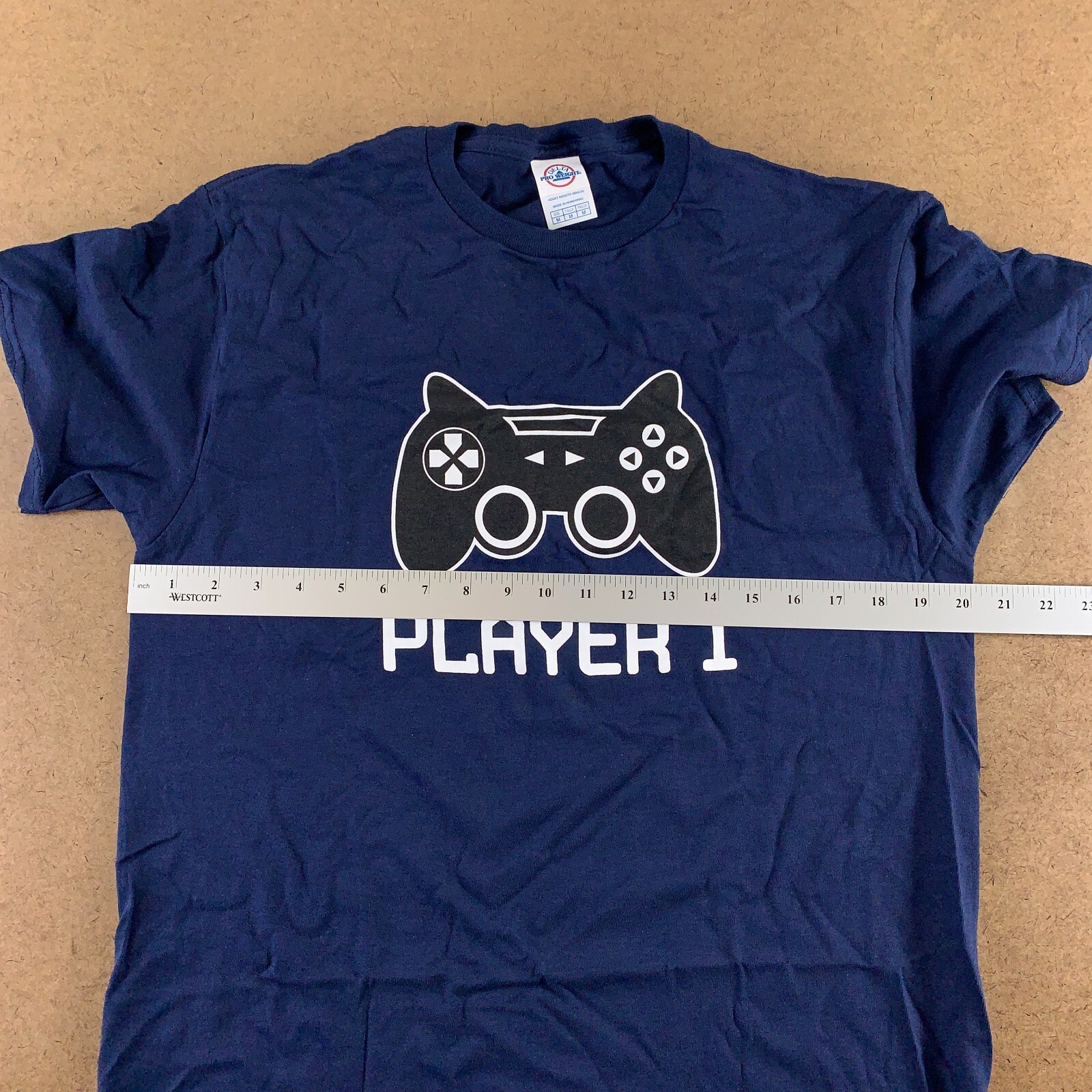 Adult Medium & Newborn Gaming Player One Player Two T-Shirt & Bodysuit Set New