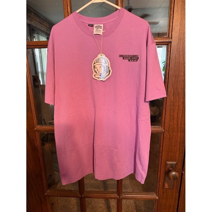 Billionaire Boys Club BB Beyond SS Knit Oversized Tee English Lavender XL NEW