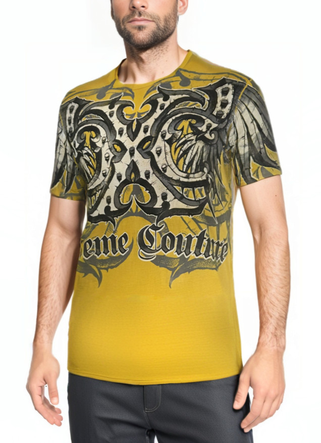 Xtreme Couture by Affliction Men’s T-Shirt Emblem Biker