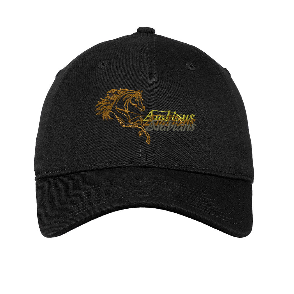 Arabian Horses Embroidered Soft Low Profile Hat