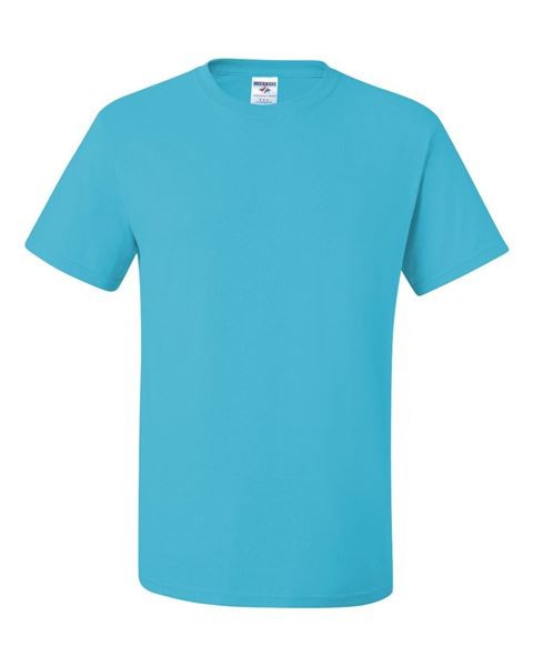 Jerzees T-Shirt Size XL Aqua Blue Adult DRI-POWER ACTIVE Stylish