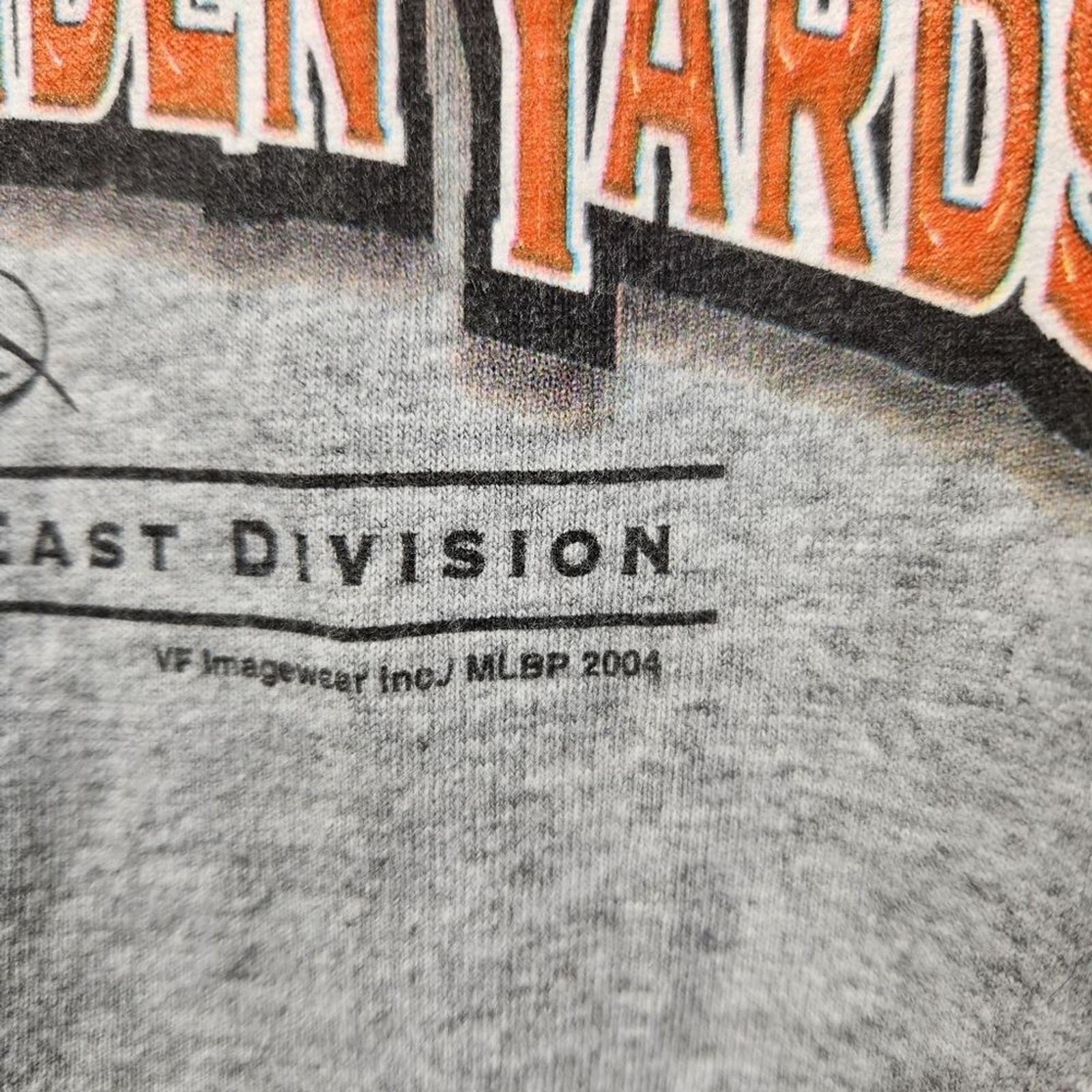 Lee Sport 2004 Mens Oriole Park At Camden Yards Baltimore Orioles SS Tee XL