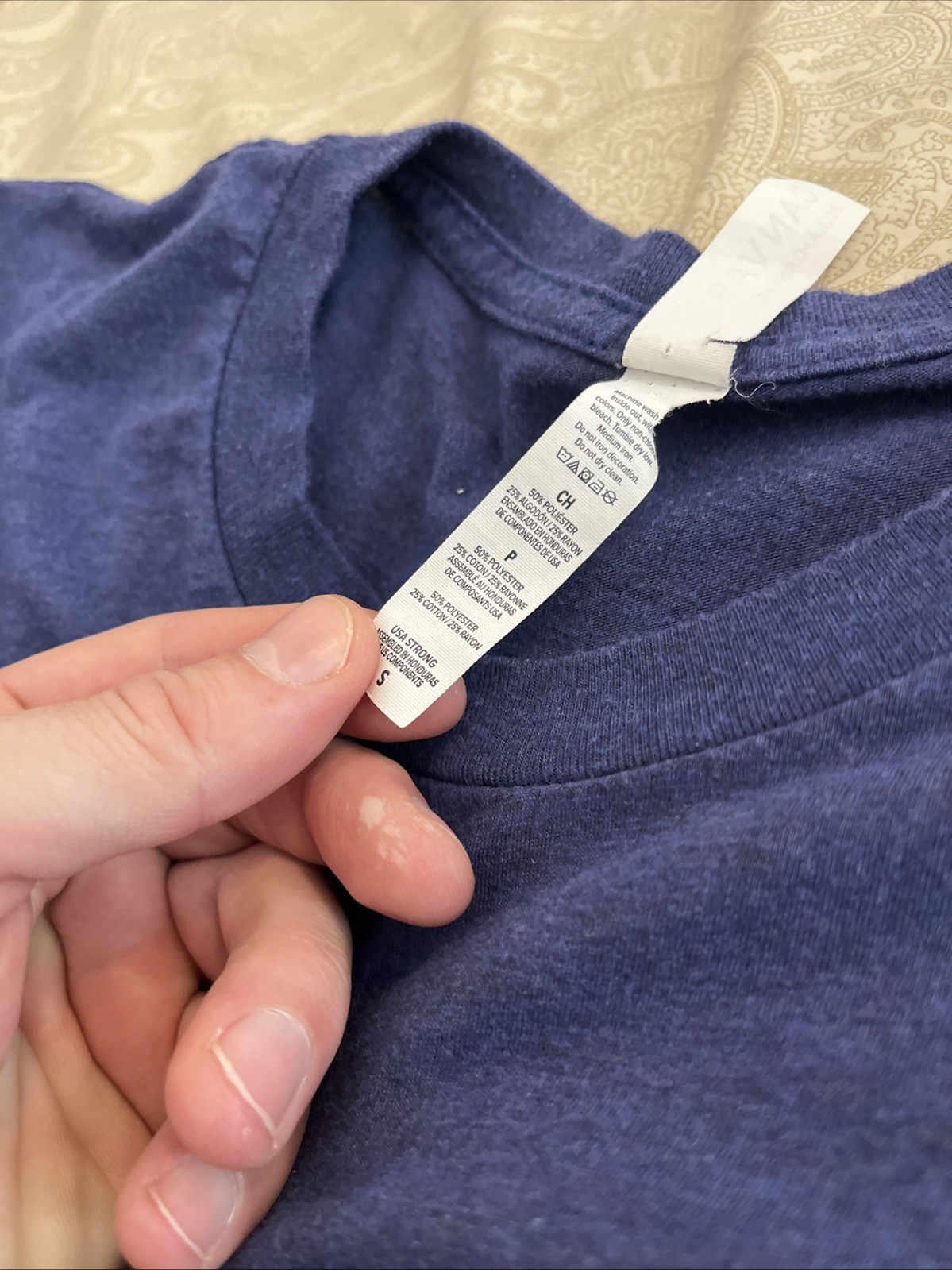 *I READ and BLEED* T Shirt Blue Men’s Shirt Poly-Cotton-Rayon Free Shipping