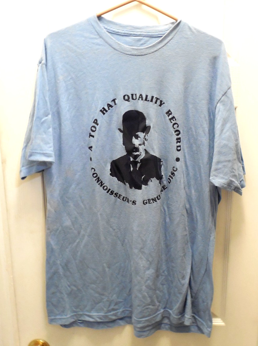 Top Hat Record Light Blue No Tag looks XL Connoisseur’s Genuine Vintage Preowned