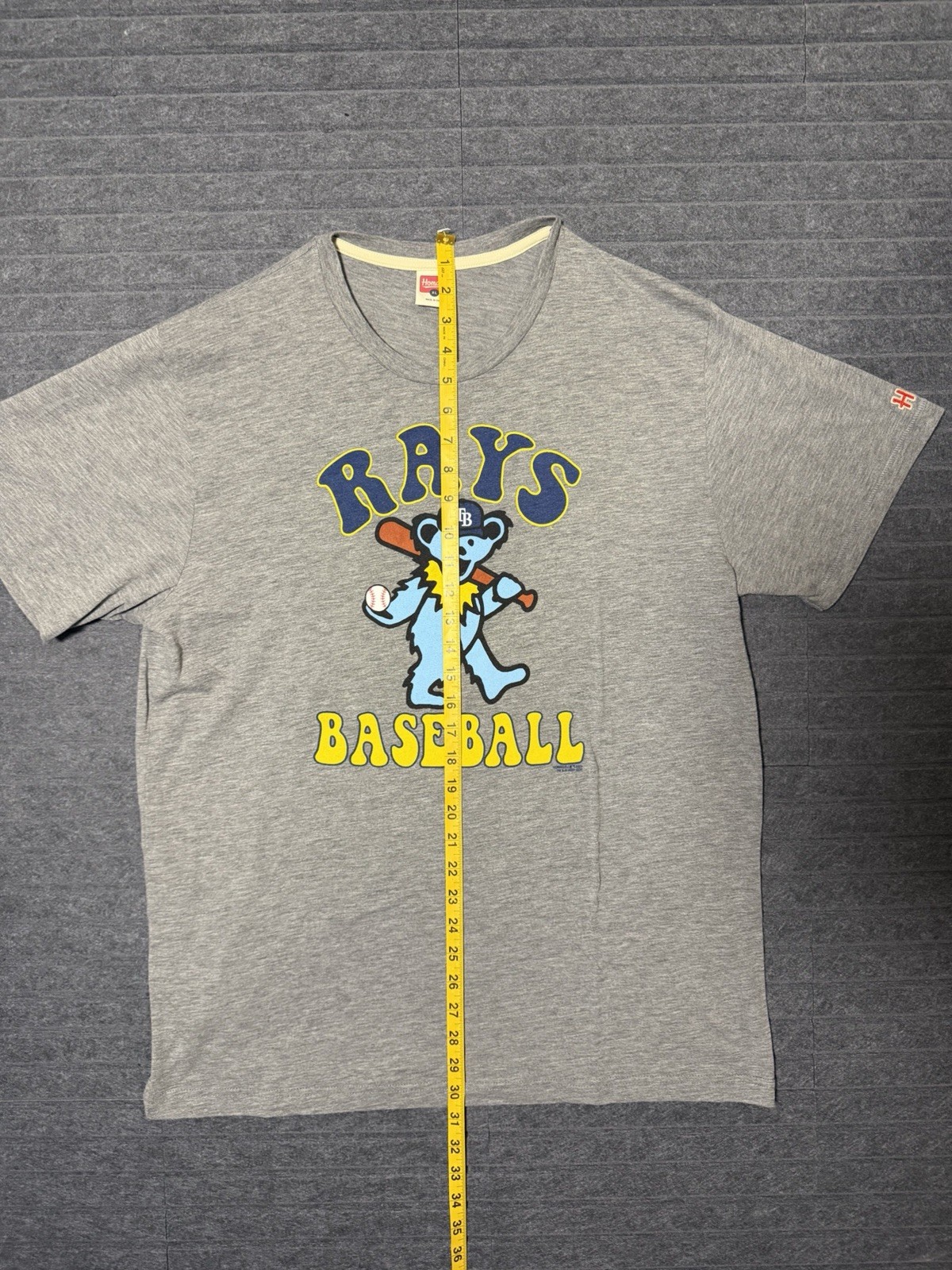 Homage Tampa Bay Rays Men’s Size XLArge Gray Grateful Dead Triblend Soft Fabric
