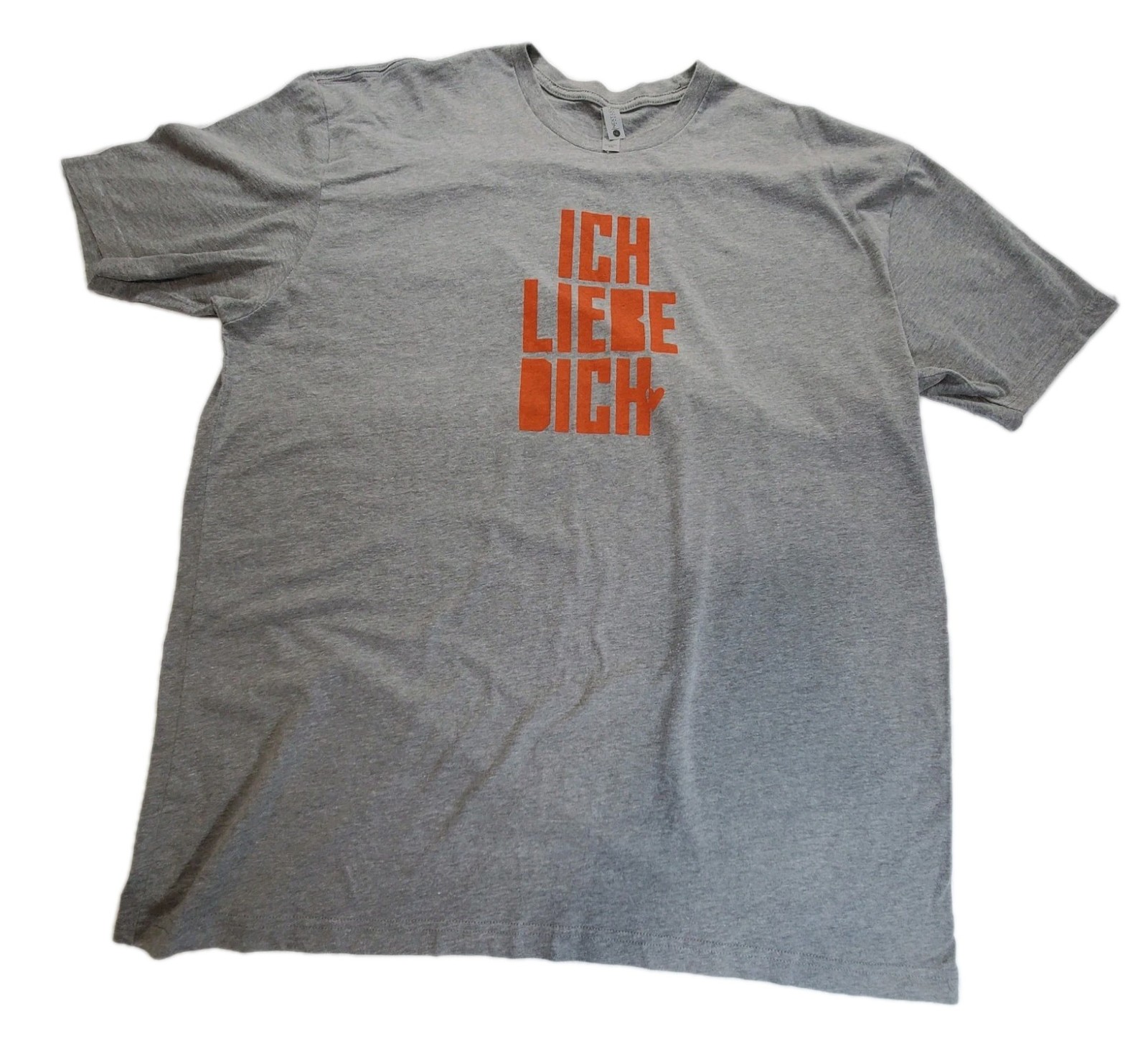 Nextlevel “ICH LIEBE DICH” t-shirt Size XXL EUC