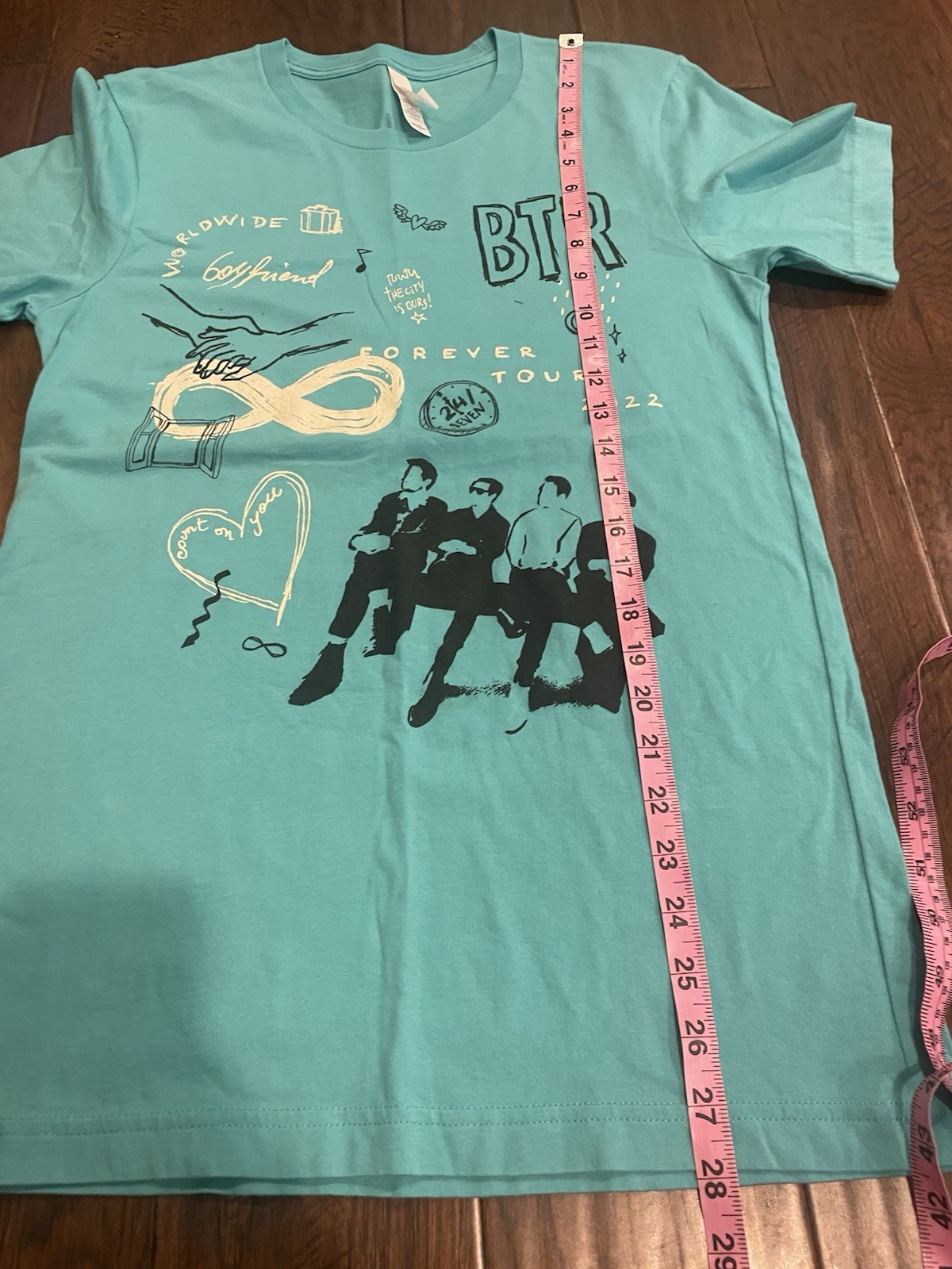 BTR Forever Tour Tee Small