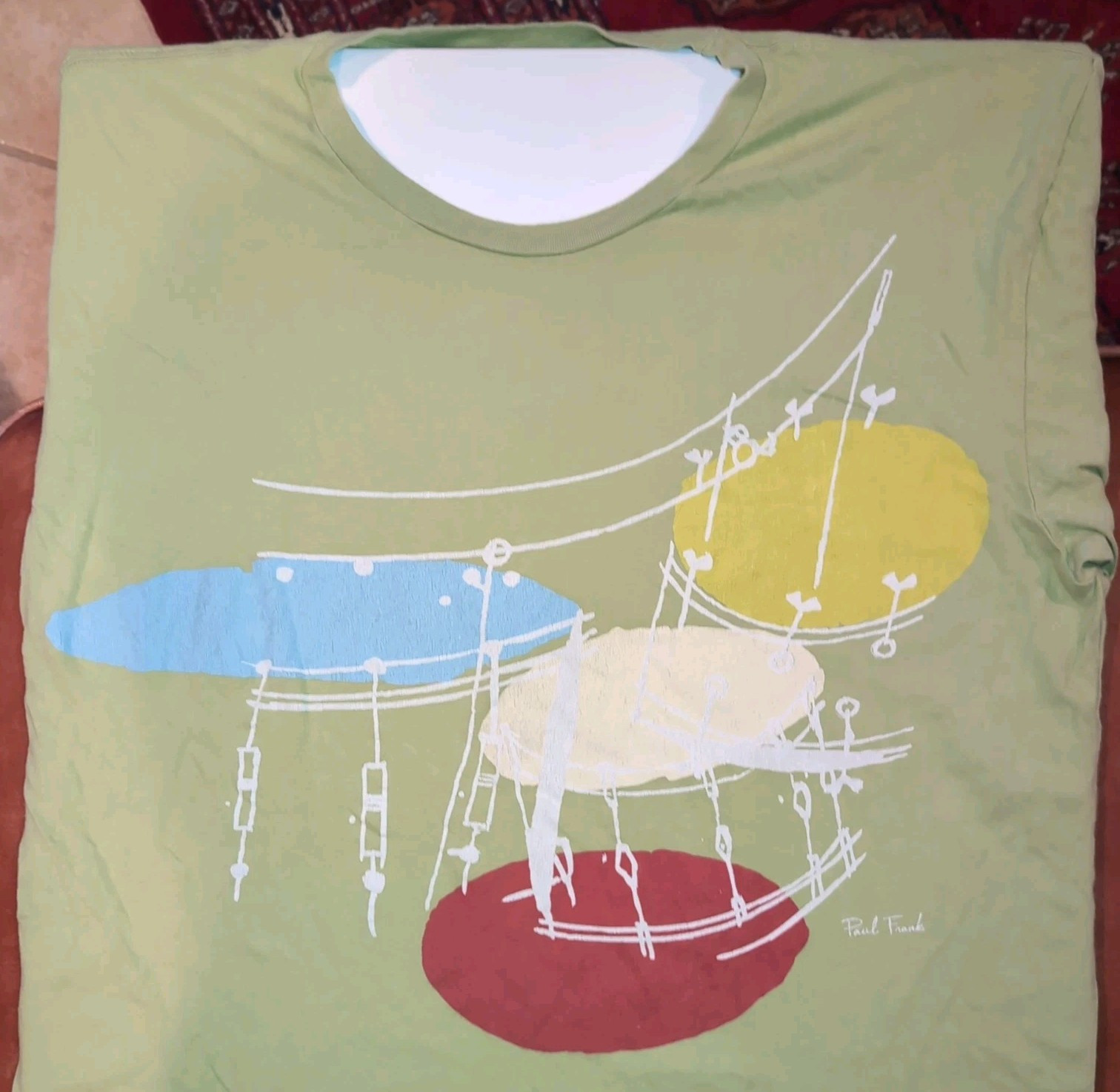 Vintage ’08 Paul Frank Men s/s T-shirt 100% Cotton 30s Sz XL Good Used Condition