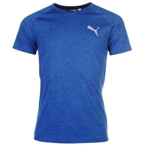 Puma Men’s T Shirt Evostripe Spaceknit DryCell Crew Neck Short Sleeve T-Shirt