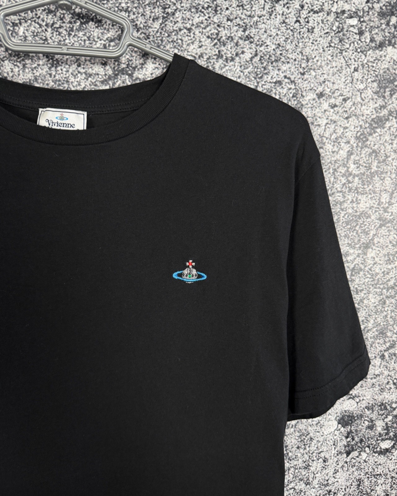 Men’s Vivienne Westwood Crewneck Basic Short Sleeve T-Shirt Cotton Size L