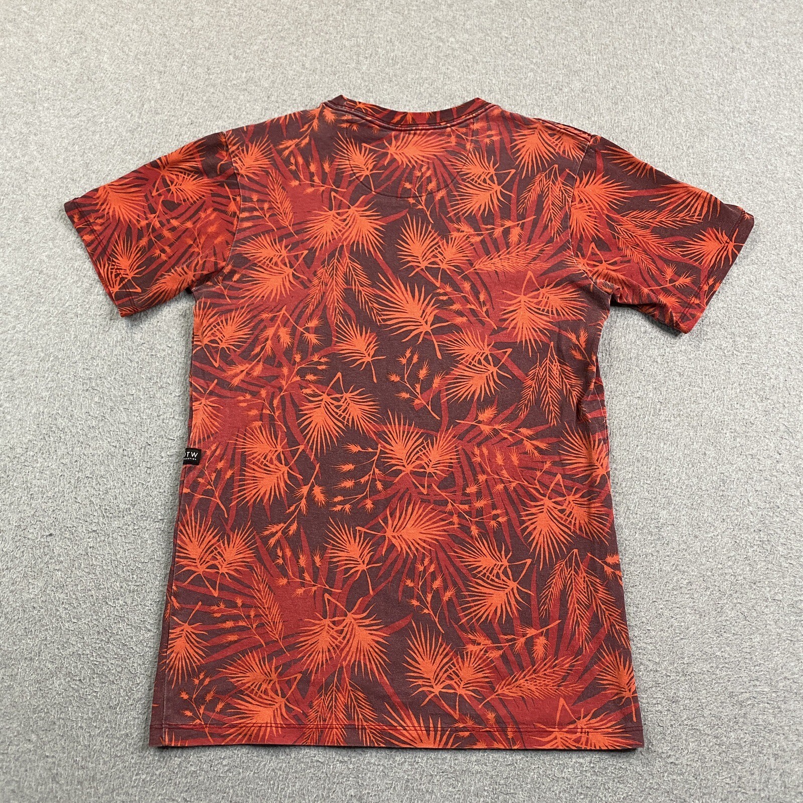 Vans Shirt Men Medium OTW Collection Tropical Print Pocket Tee Skater Streetwear