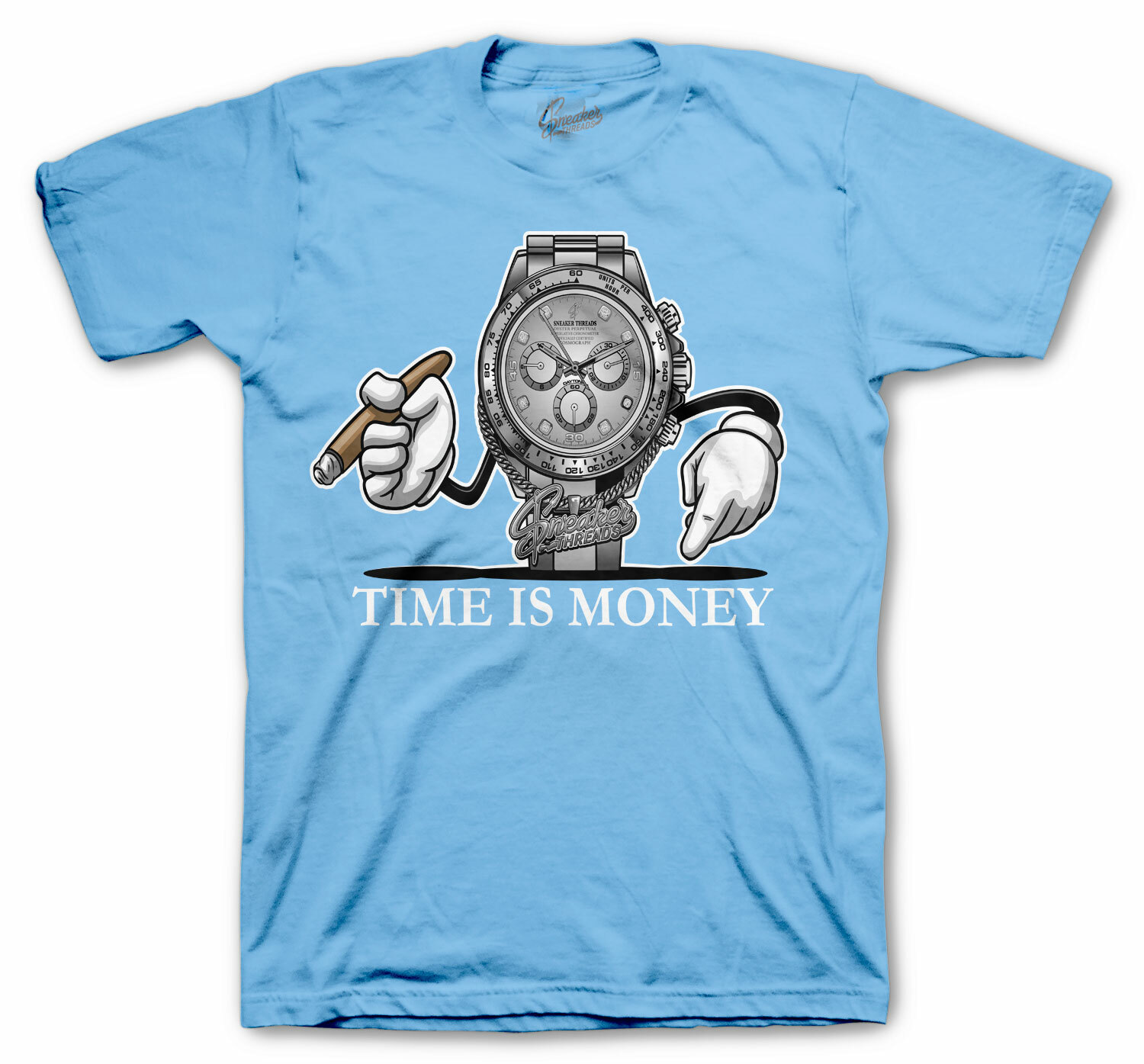 Shirt Match Jordan 11 Legend Blue Shoes – Time Is Money Tee