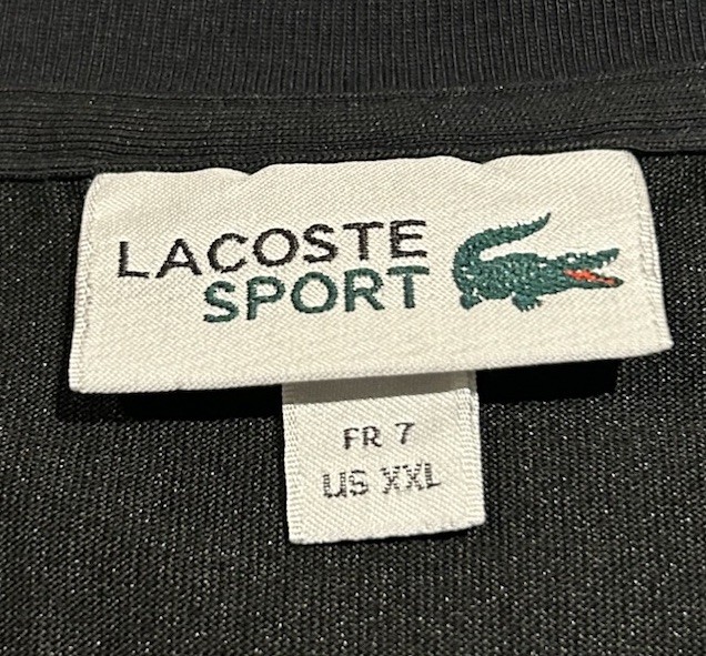 Lacoste Sport Camiseta Tennis Print Tech Jersey Tee Shirt Men’s 7 2XlL MINT COND
