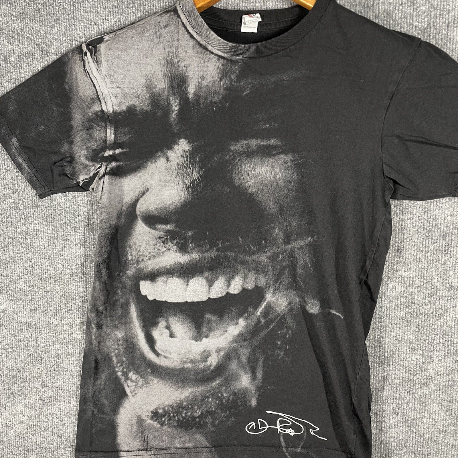 Chris Rock 2017 Tour T Shirt Size Small AOP Face Signature Comedian Comedy