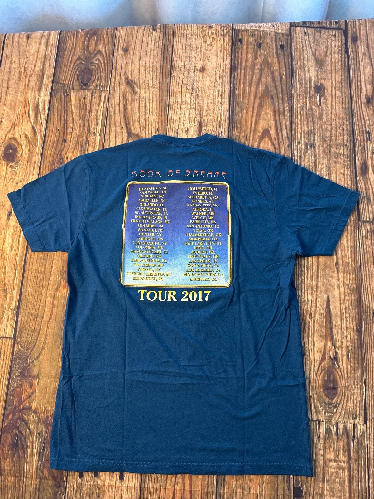 Steve Miller Band Book of Dreams Tour 2017 Graphic T-Shirt