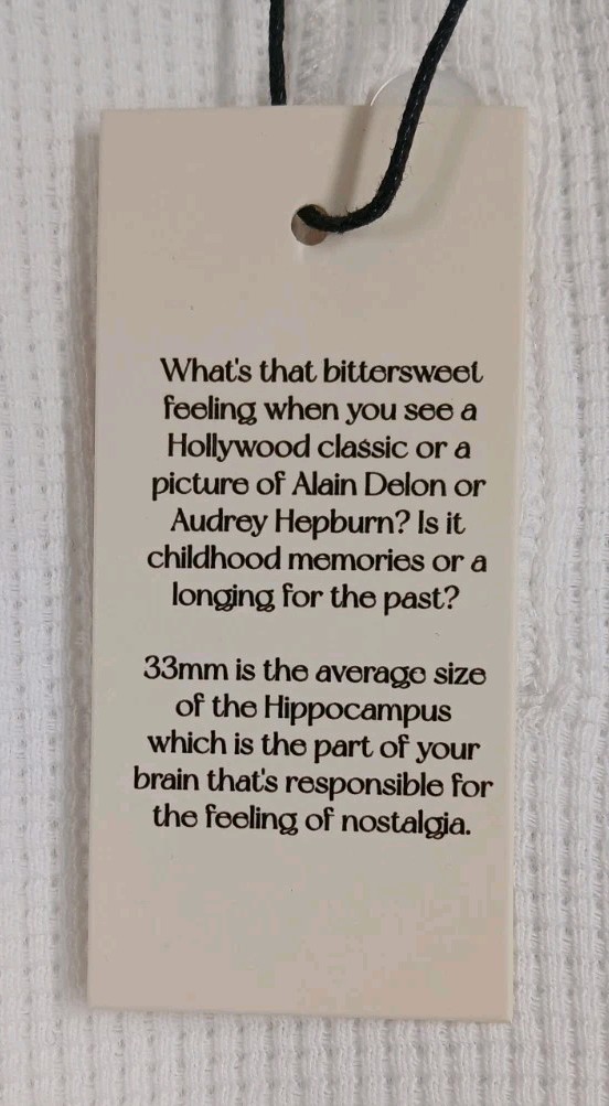 33mm Mens Size Medium White Brando Nils Henley T-Shirt,
