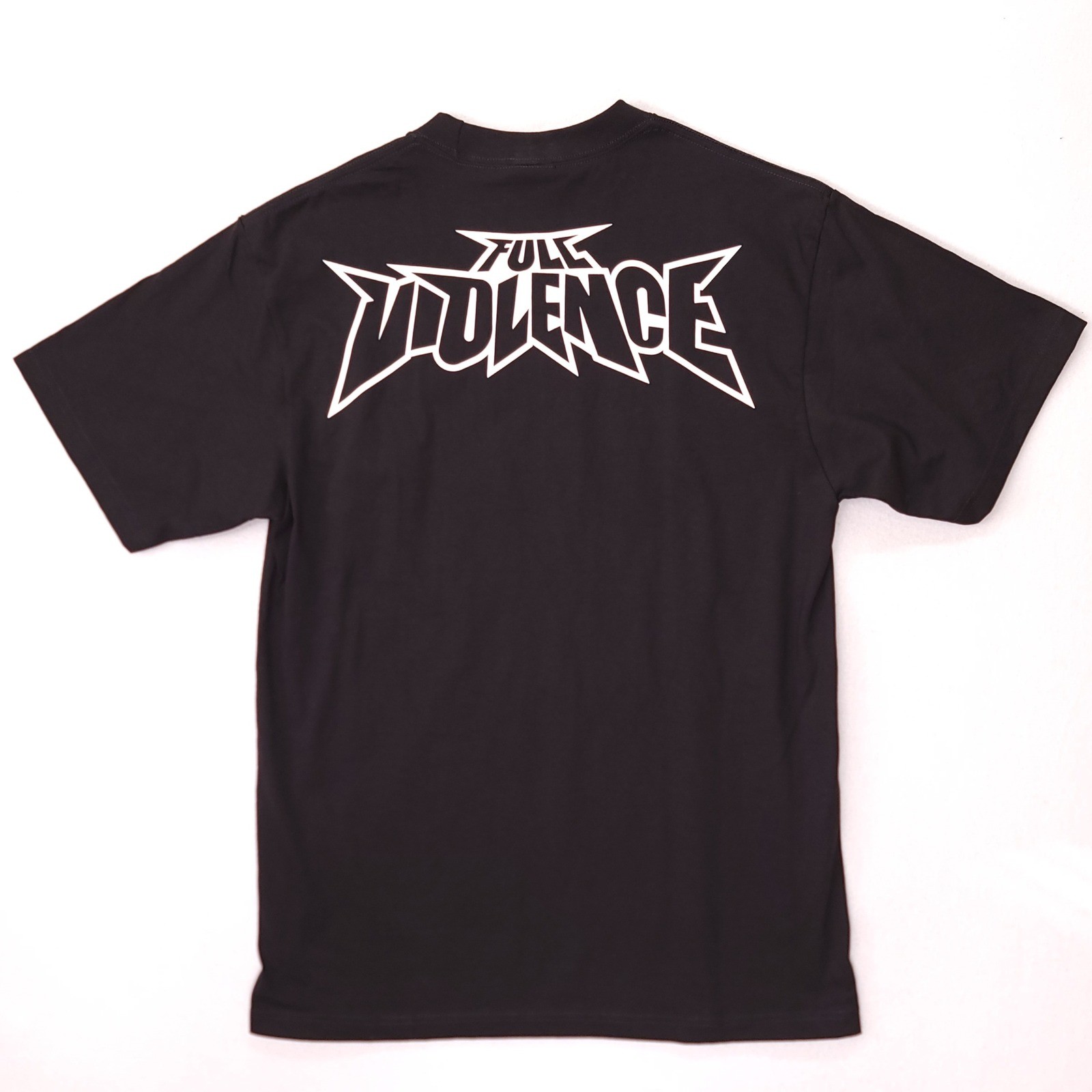 Shaka Wear Full Violence Graphic Tee MMA Mens L Black Super Max Heavy T-Shirt