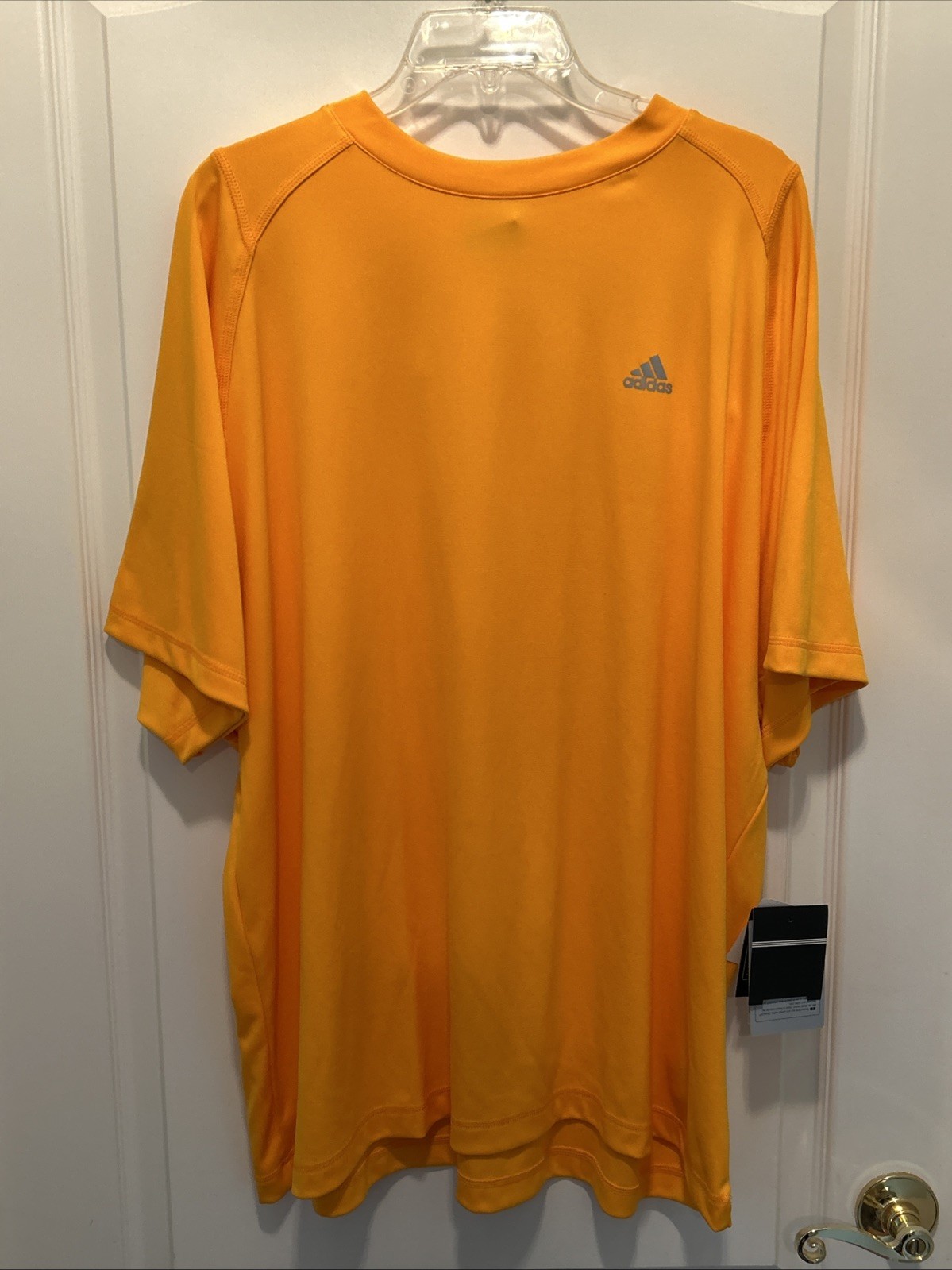 ADIDAS ClimaLite Men’s Performance T-Shirt GOLD Size XXL – Polyester – NWT