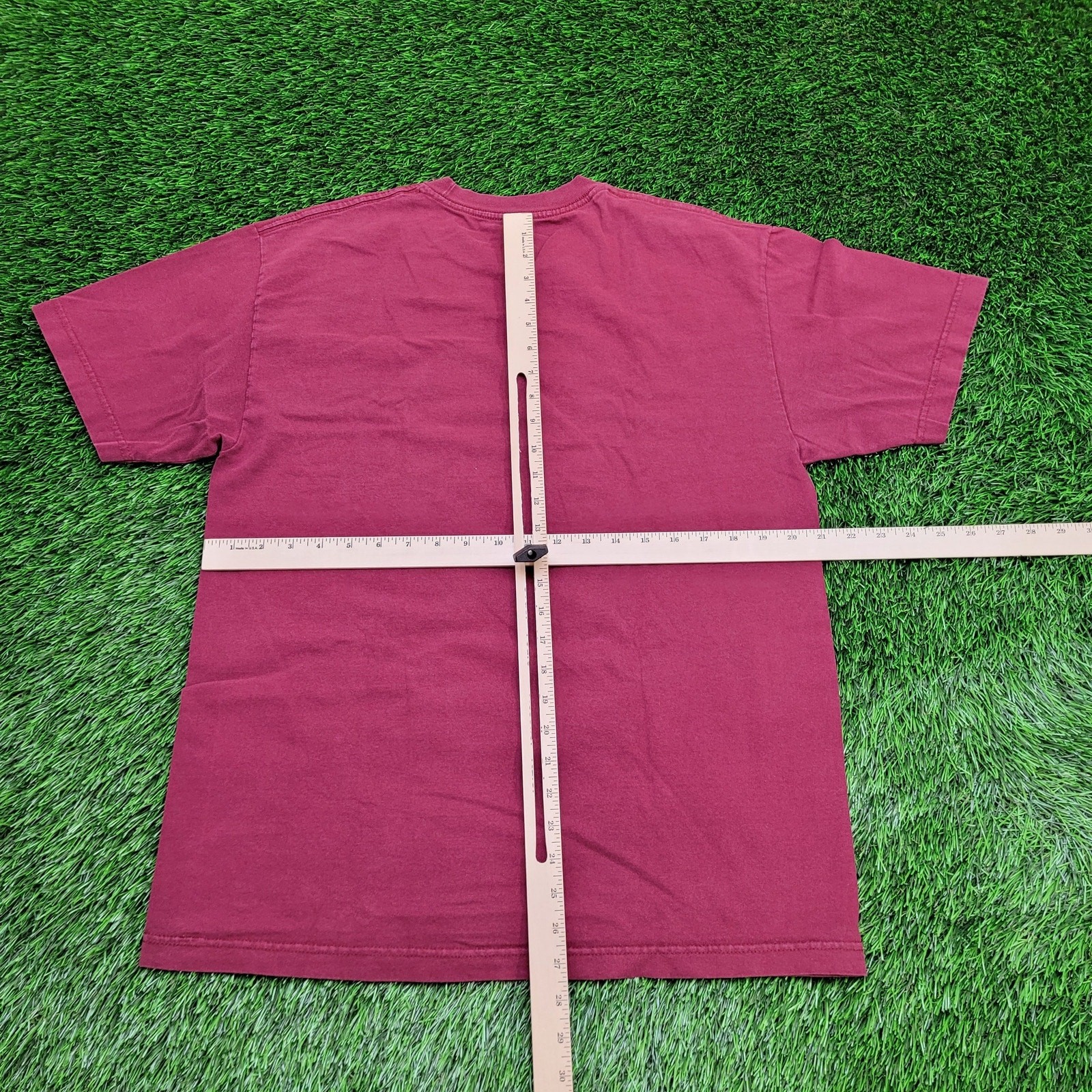 Under-Dog Superhero TV-Show Shirt M/L 21×27 Maroon Retro