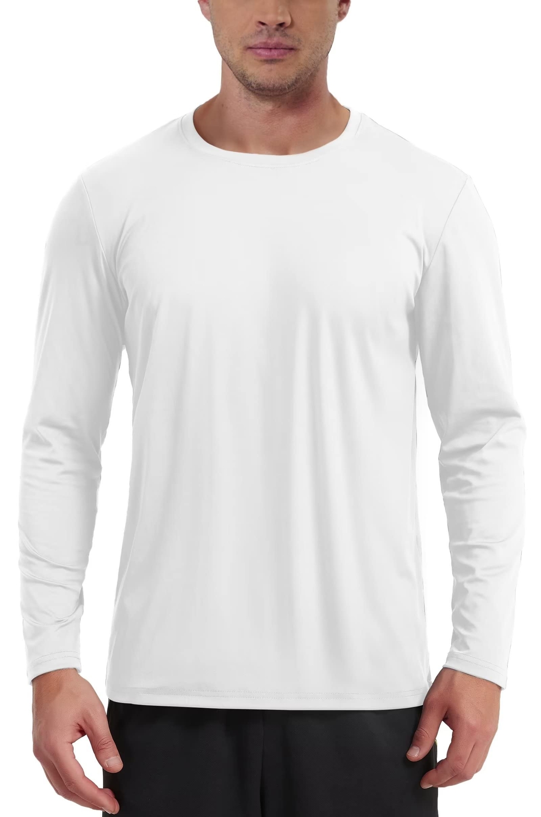 UPF50+ Men’s Long Sleeve T-Shirts UV Sun Protection Quick Dry Fishing Shirts Tee