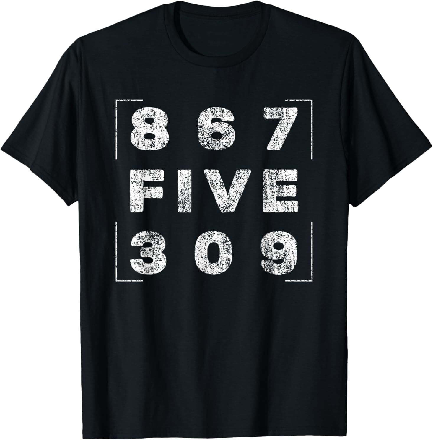 Retro Vintage Eighties Tee 8675309 Nostalgic and Funny 80’s T-Shirt