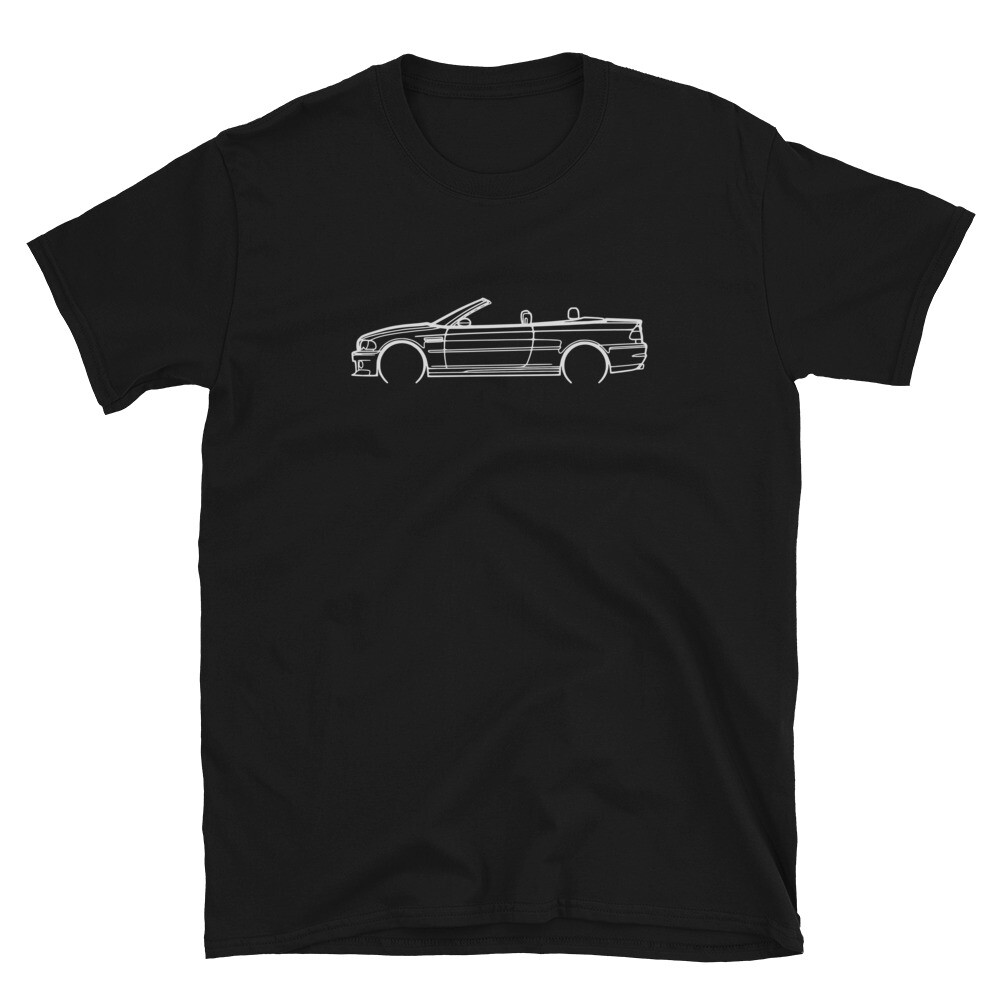 Softstyle T-Shirt For BMW E46 3 Series M3 Cabrio Car Owners Gift Tee Shirt