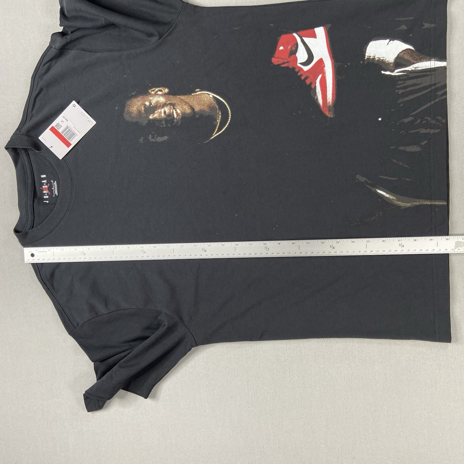 HQ2666-045 Jordan Statement 1985 Men’s Sizes Vary Crew Neck T-Shirt Black NWT