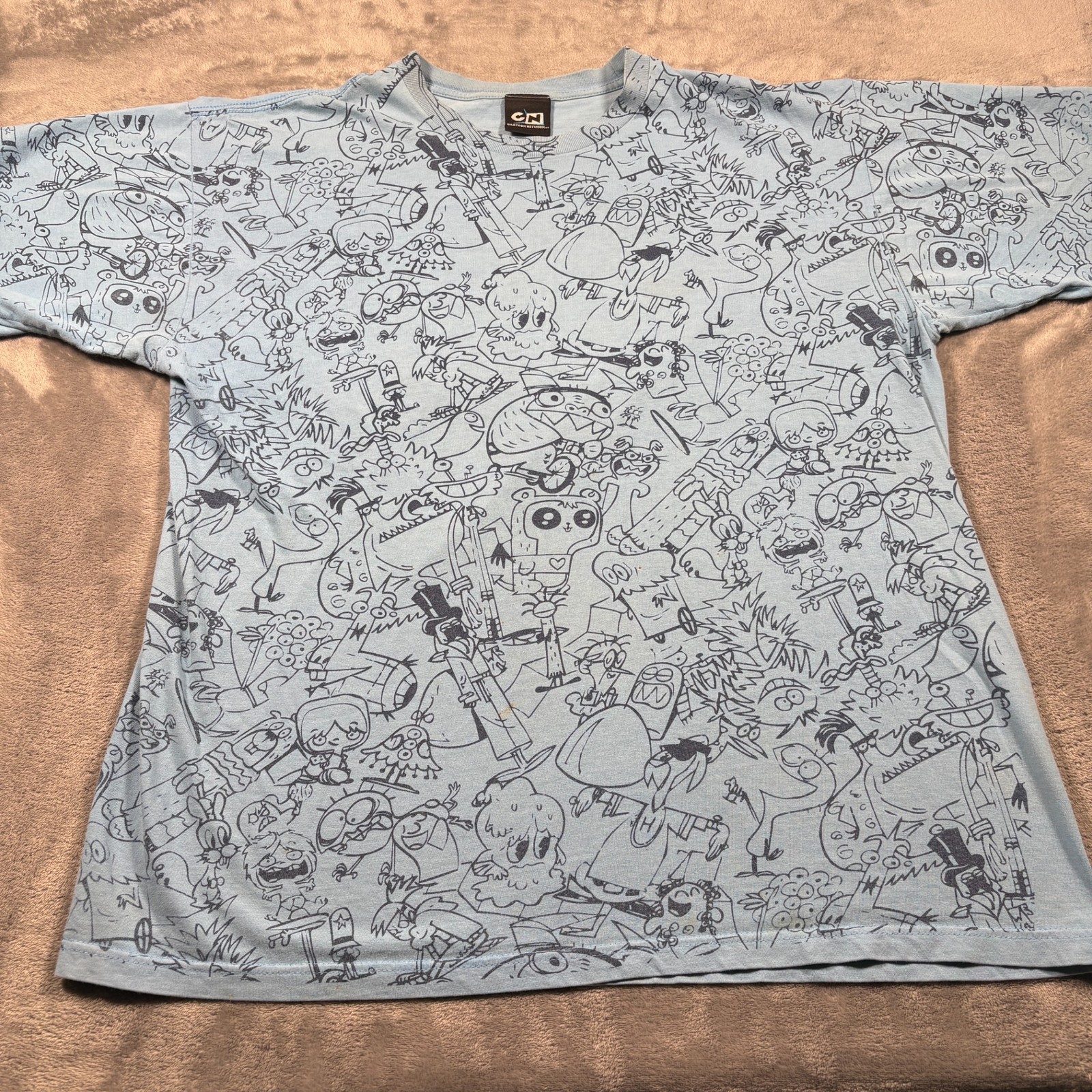 Vintage CN Cartoon Network Foster’s Home for Imaginary Friends T-Shirt Mens XL