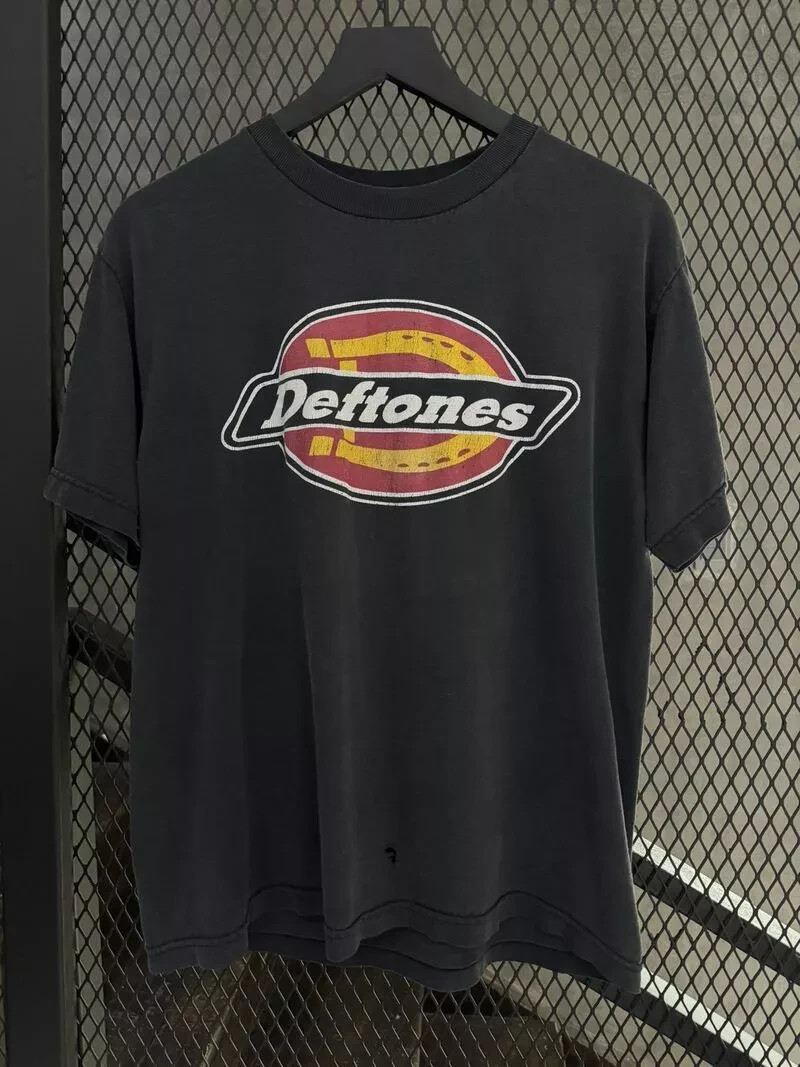 Vintage 1990s Deftones Dickies Logo Unisex Tshirt Reprint KH4675