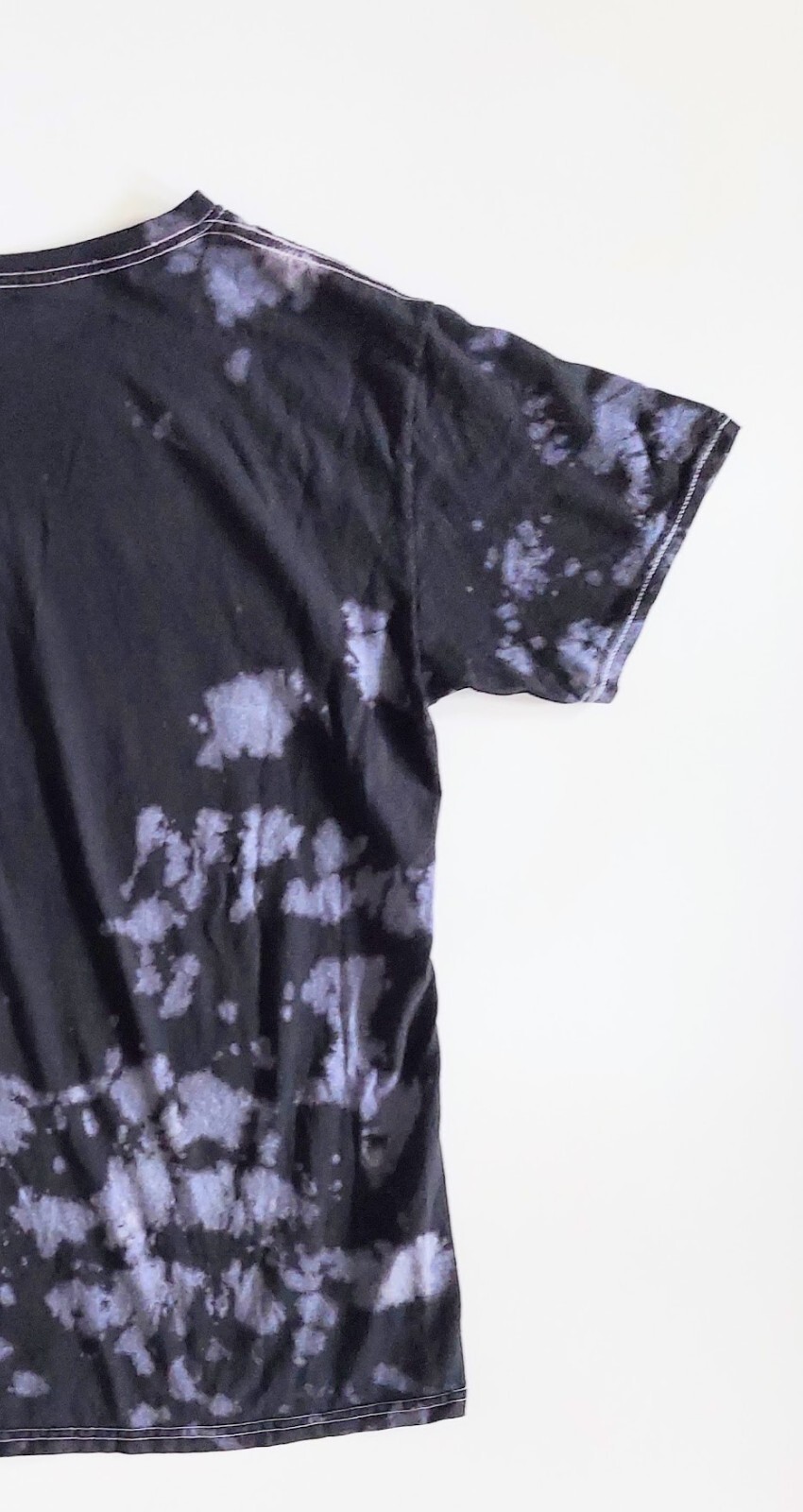 Hatsune Miku Black Bleach Wash Graphic Tee Size Adult Medium 100% Cotton