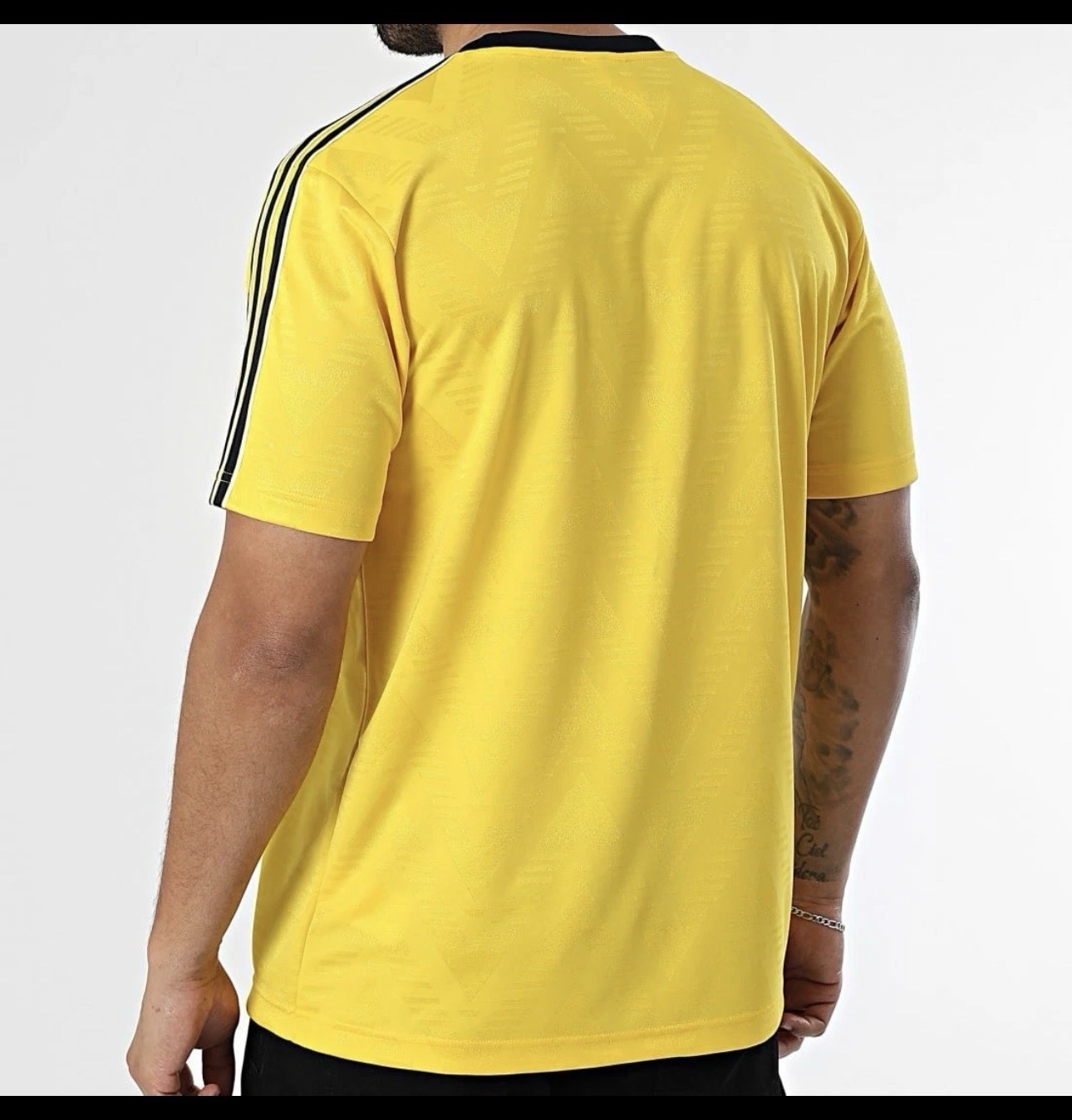 RARE! NEW MEN’S ADIDAS ORIGINALS TREFOIL JACQUARD SHIRT ~SIZE Small KE3336