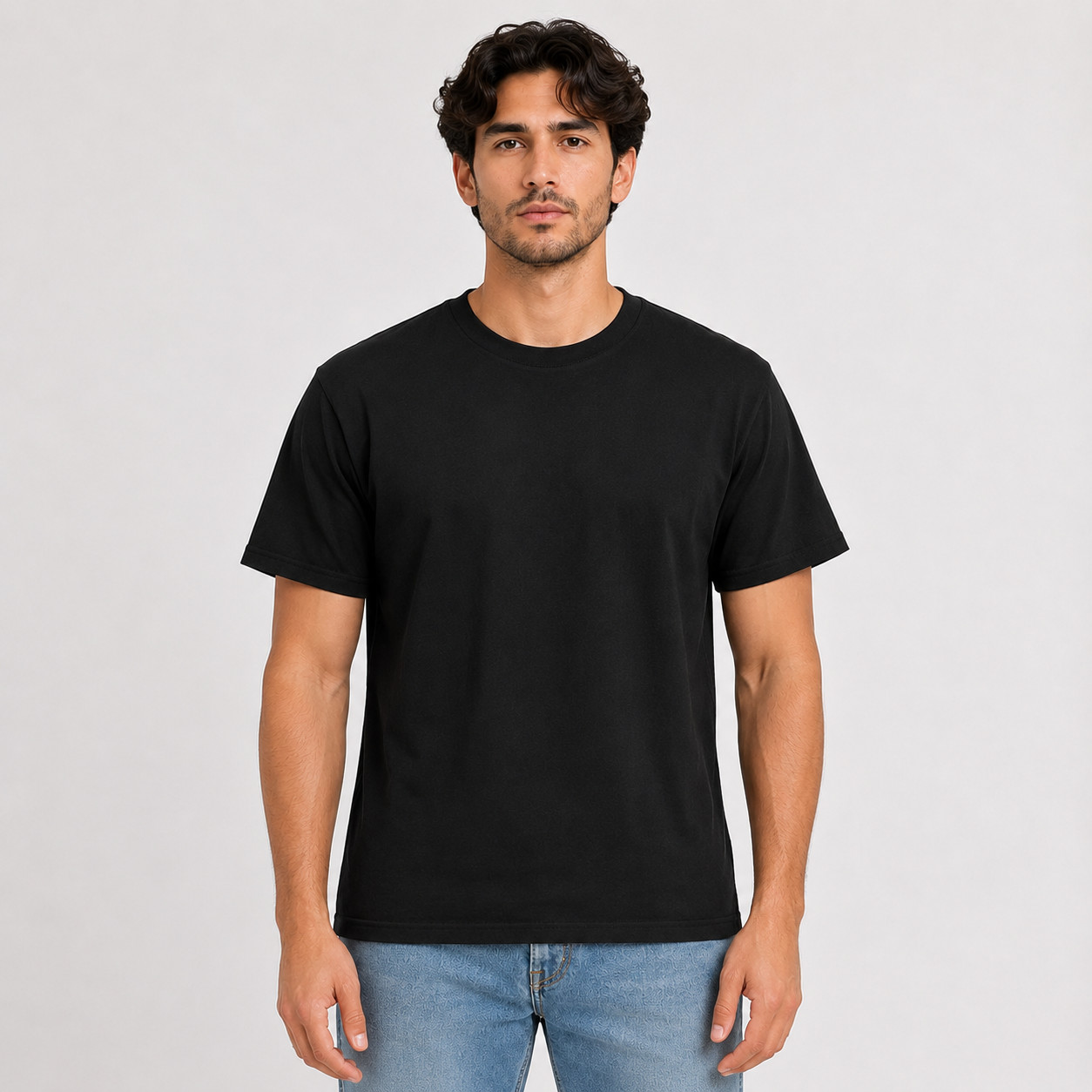 Gildan Heavy Cotton 5000 T-Shirt 3 & 5 Pack Men’s Plain Crew Neck Cotton Tee