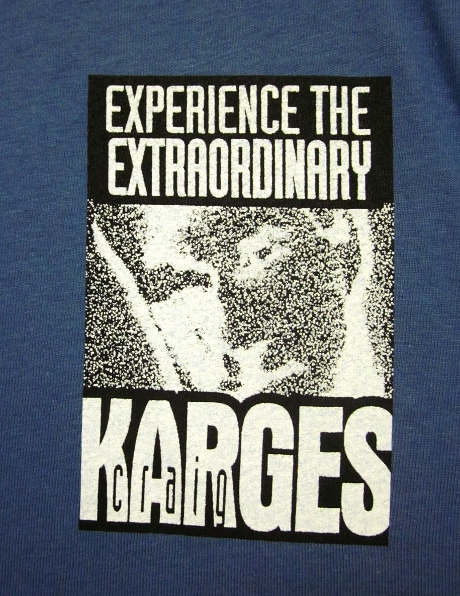 CRAIG KARGES extraordinist T shirt Experience Extraordinary magician XL tee OG