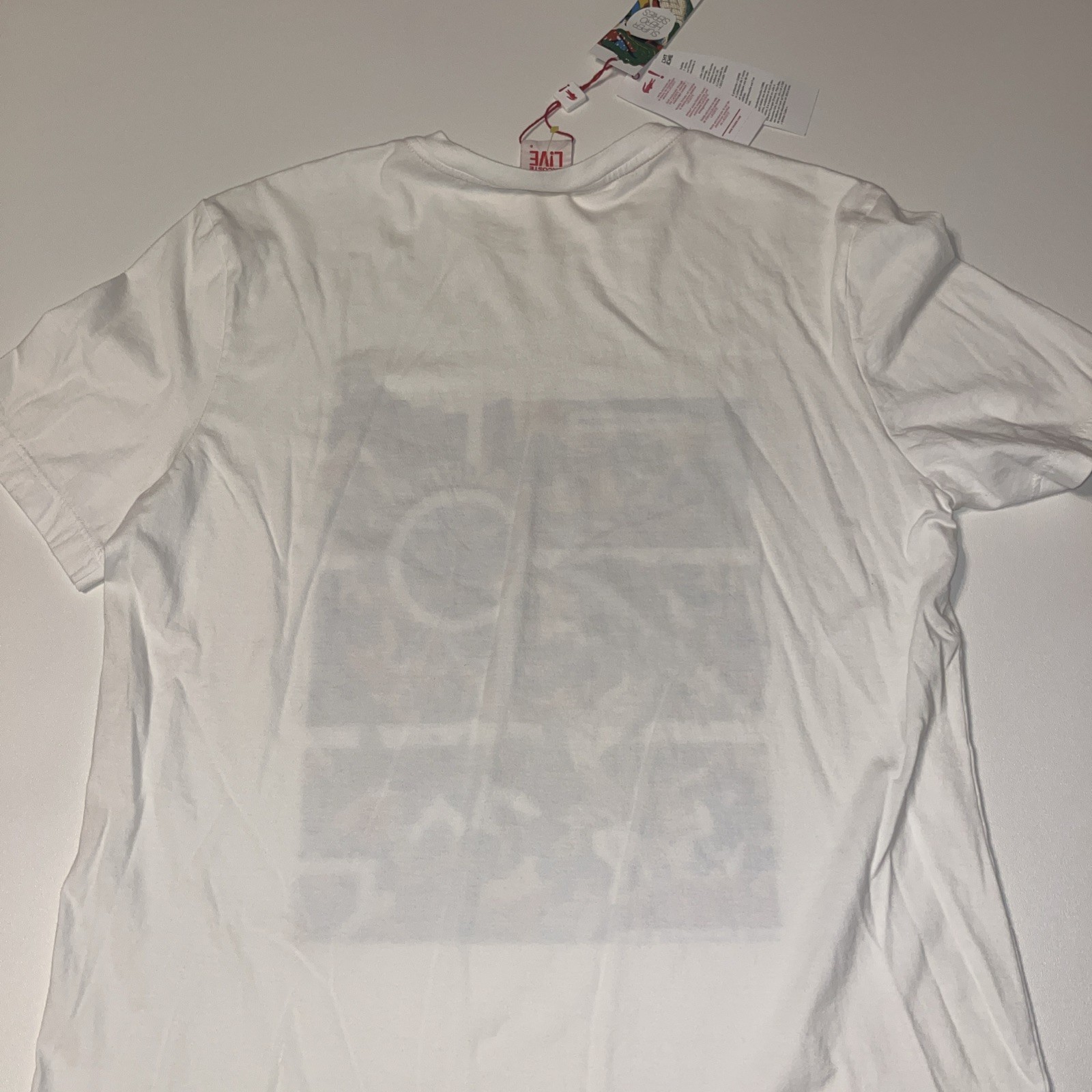 Lacoste LIVE Tshirt NWT Super Hero Series x Brecht V. Size 6 Large MSRP $70
