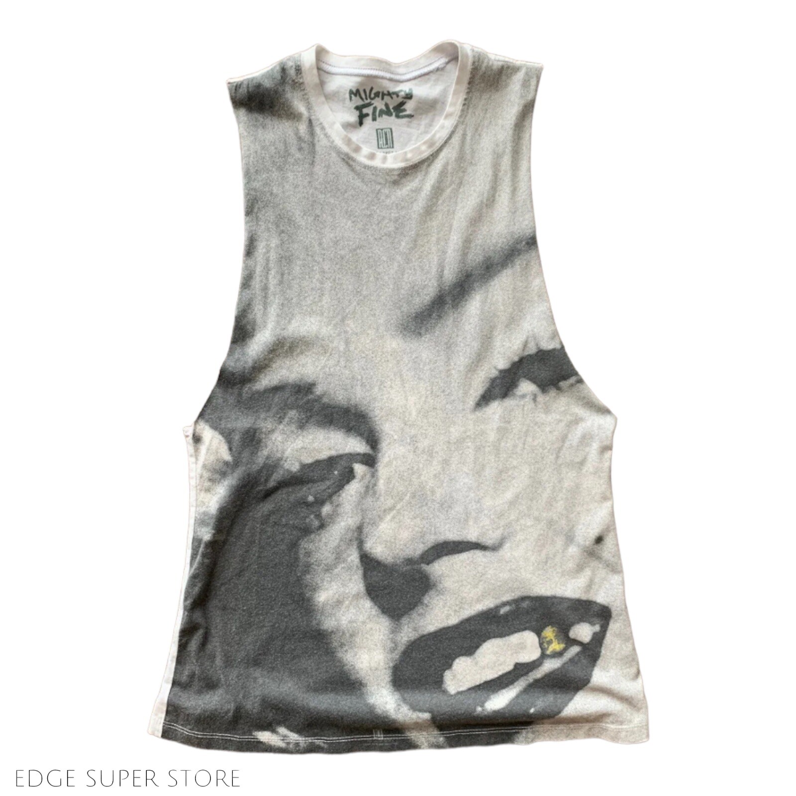 Mighty Fine Red Carpet Marilyn Monroe White Gold Tooth T-shirt Tank Top Small