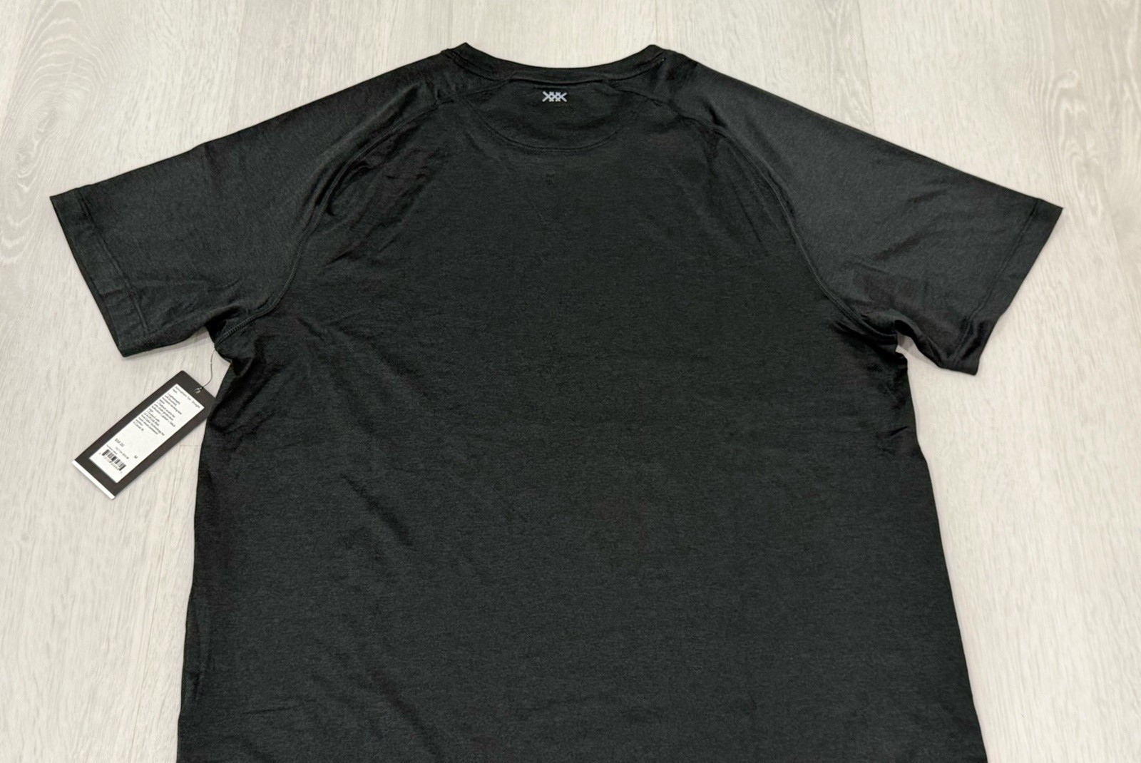 Men’s RHONE Atmosphere Tee T-shirt Short Sleeve – True Black Heather – M $58