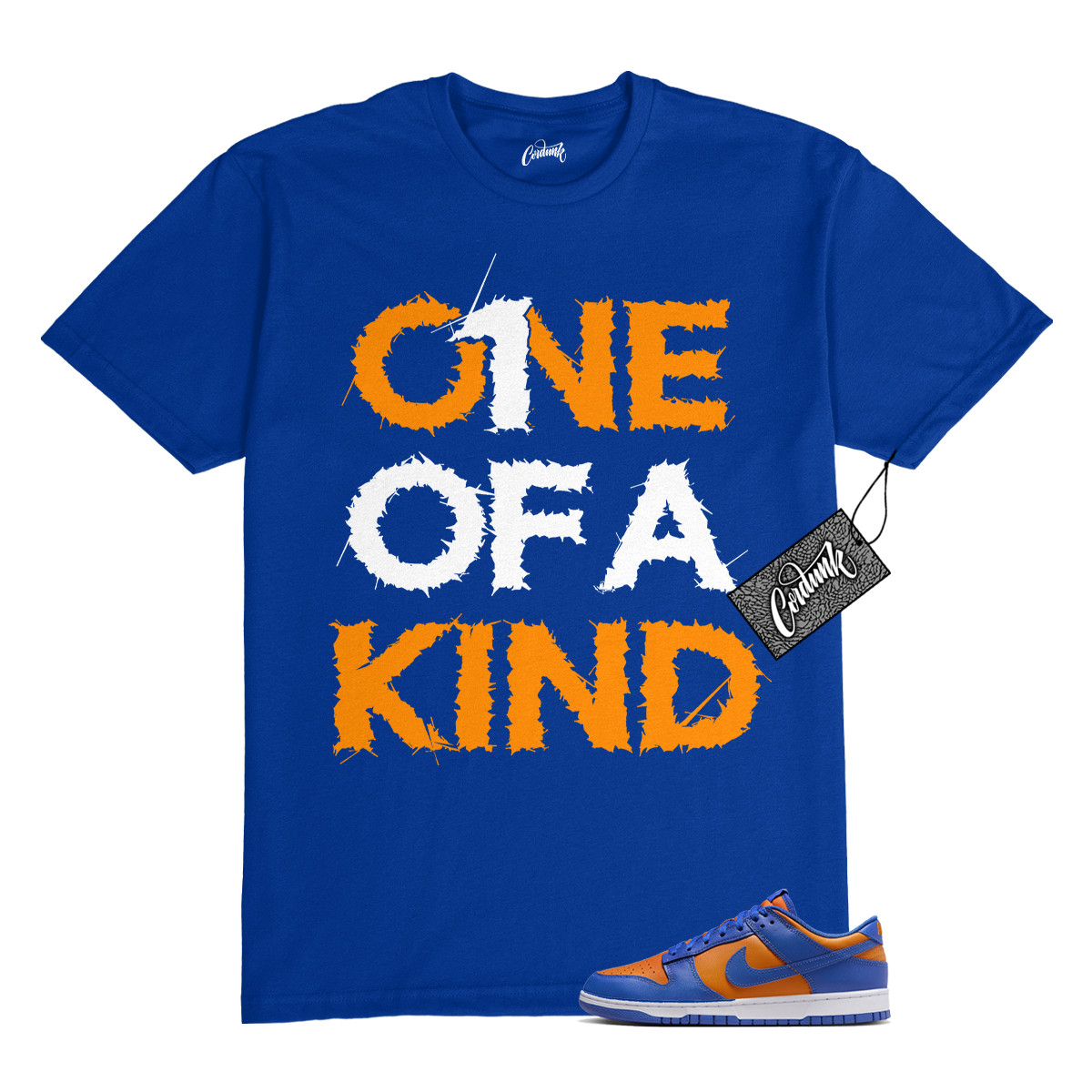 Dunk Knicks Team Royal Blue Orange Low Bright Ceramic T Shirt to Match 1OAK