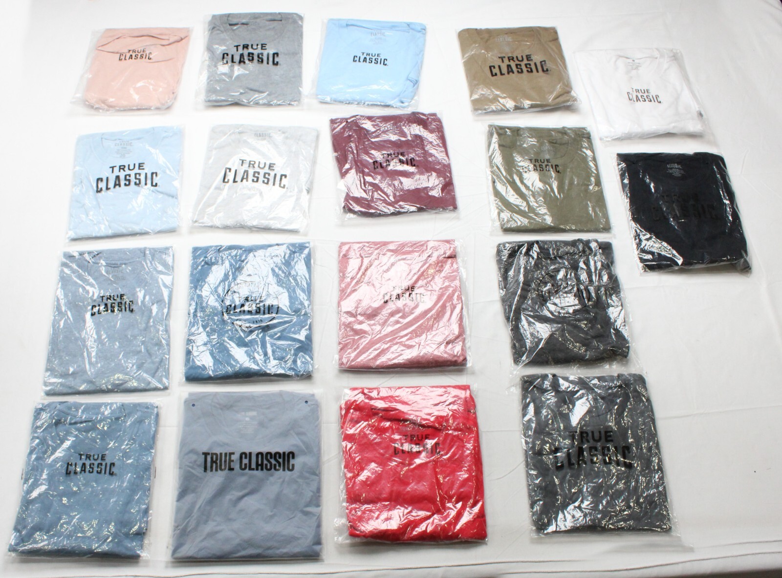 True Classic Men’s Short/Long Sleeve Crew Neck Tees Asst Colors Size (S-3XL)