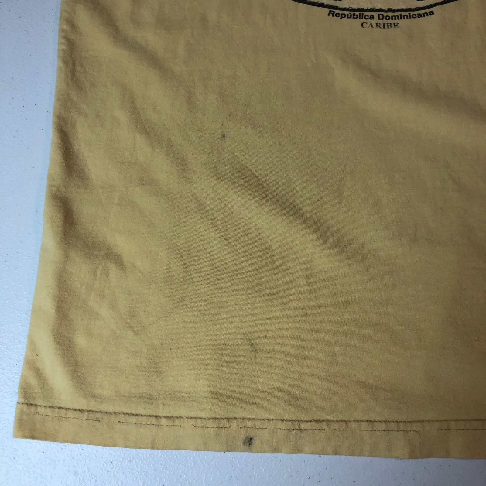 vtg Punta Cana Tank Top Shirt XL Dominican Republic Thrashed Muscle 2001