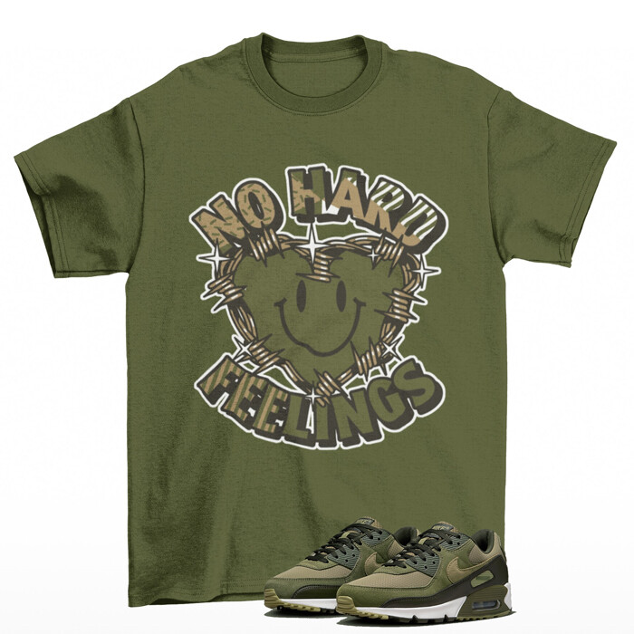 Feelings Shirt Olive to Match Air Max 90 Neutral Olive / DM0029-200