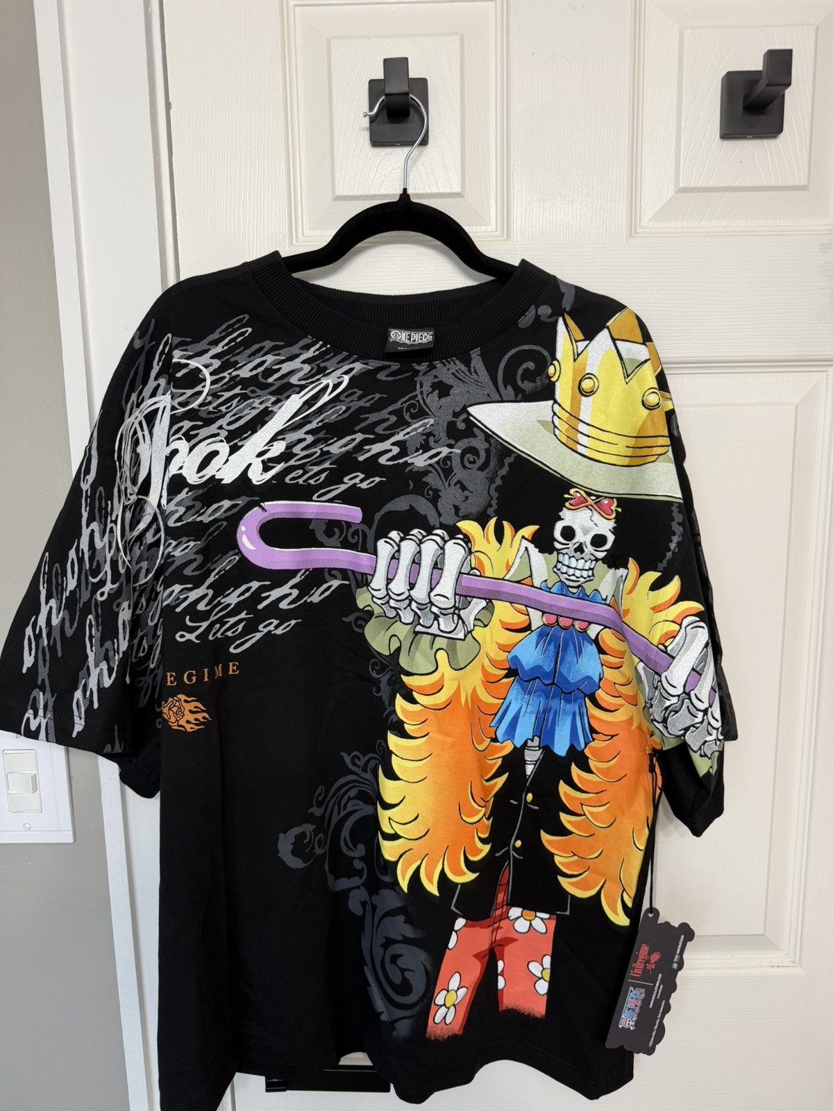 Civil Regime x One Piece Brook “Soul King” Shirt – Size Medium