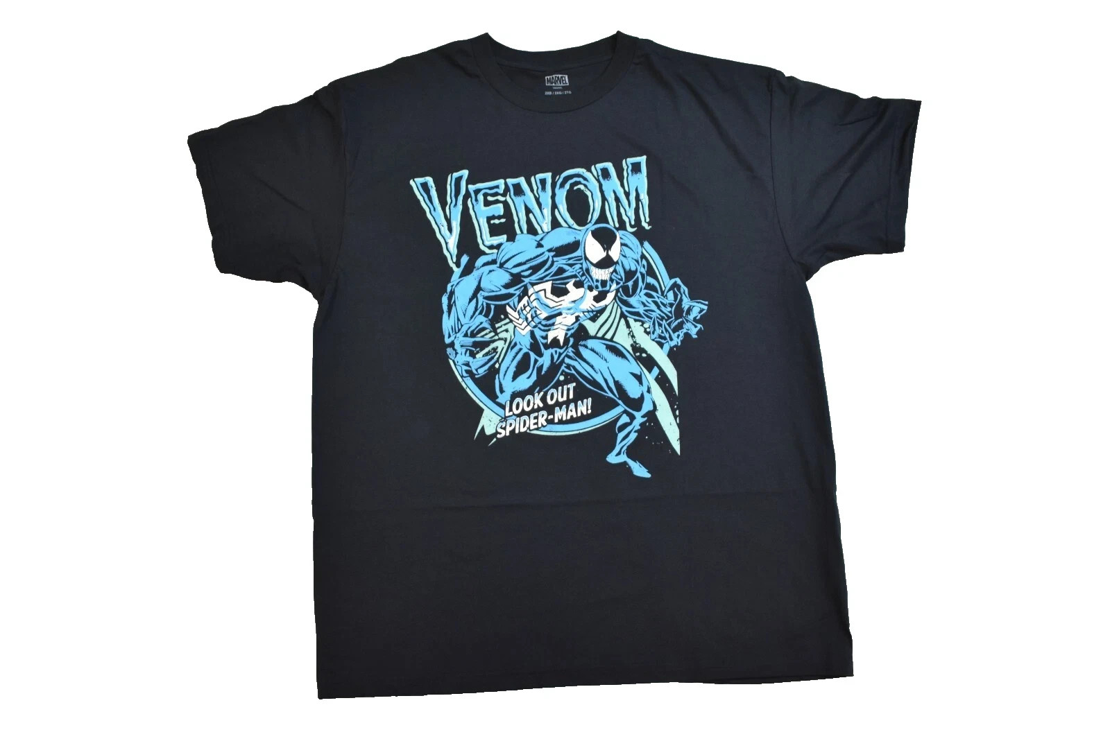 Marvel Venom Look Out Spider-Man! Venom T-Shirt New
